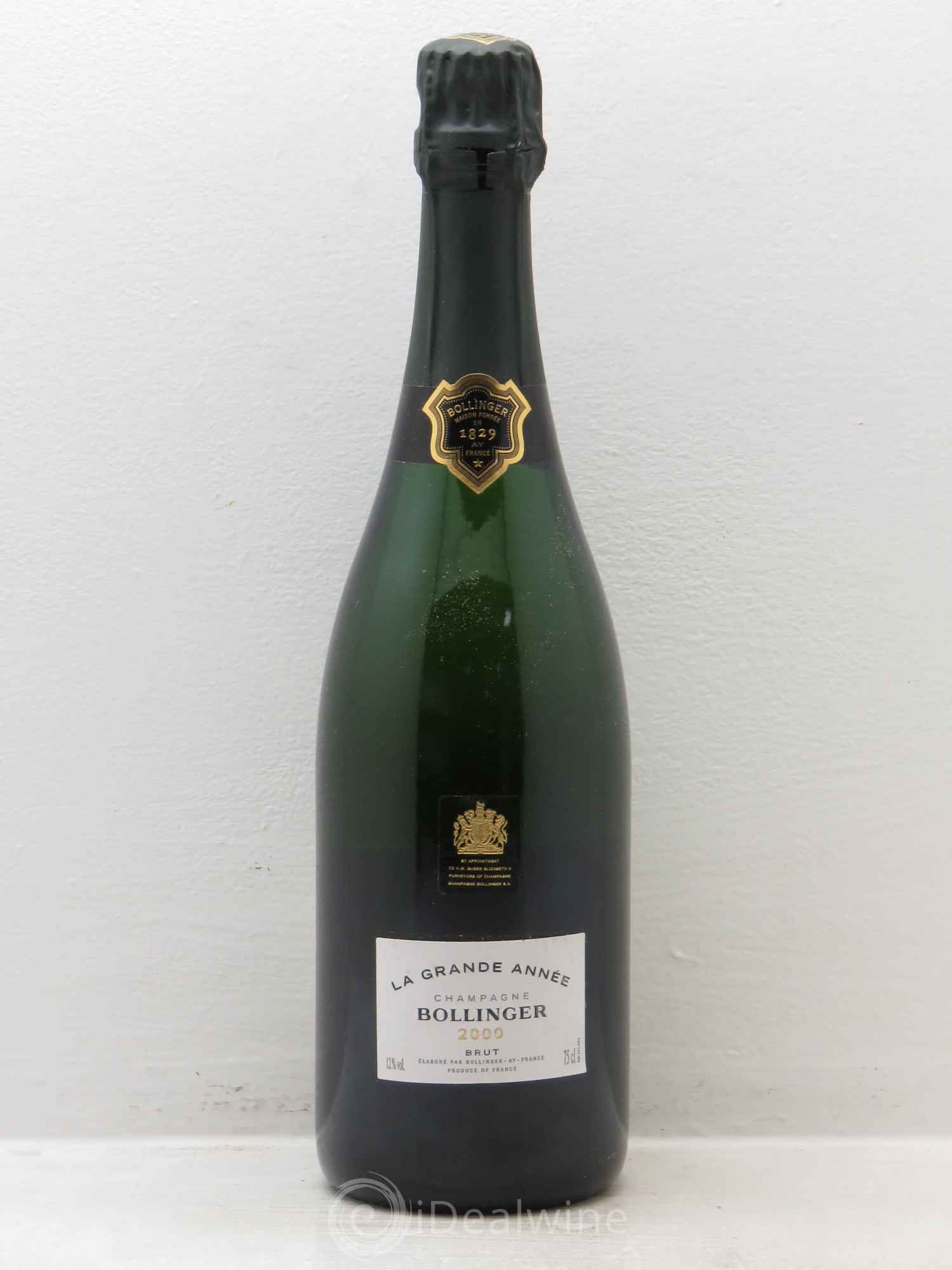 La Grande Année Brut Bollinger 2000 - Lot de 1 bouteille - 0