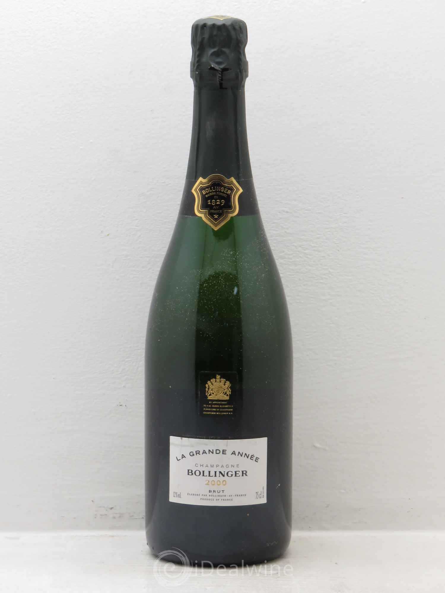 La Grande Année Brut Bollinger 2000 - Lot de 1 bouteille - 0
