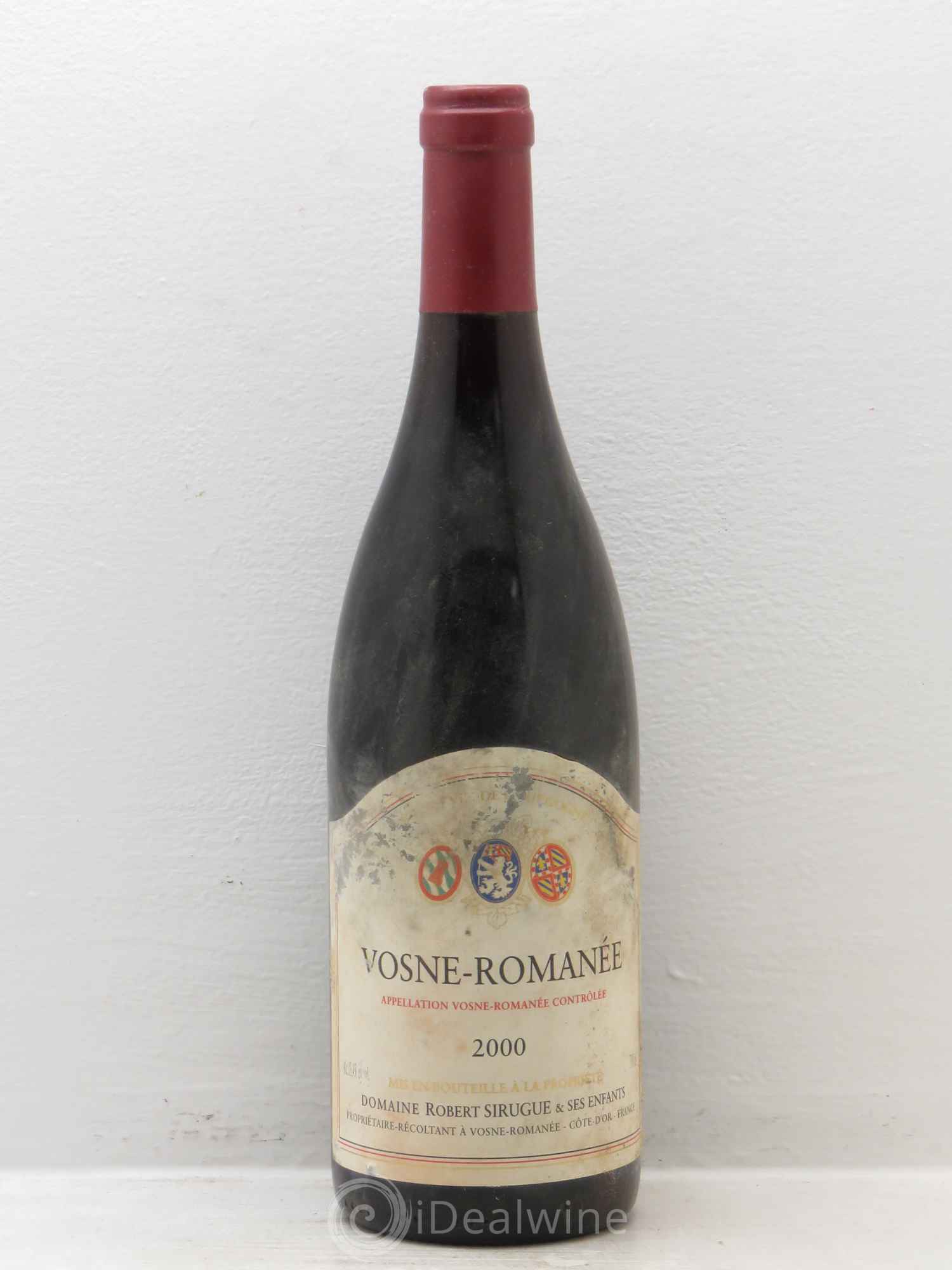 Vosne-Romanée domaine sirugue 2000 - Posten von 1 Flasche - 0