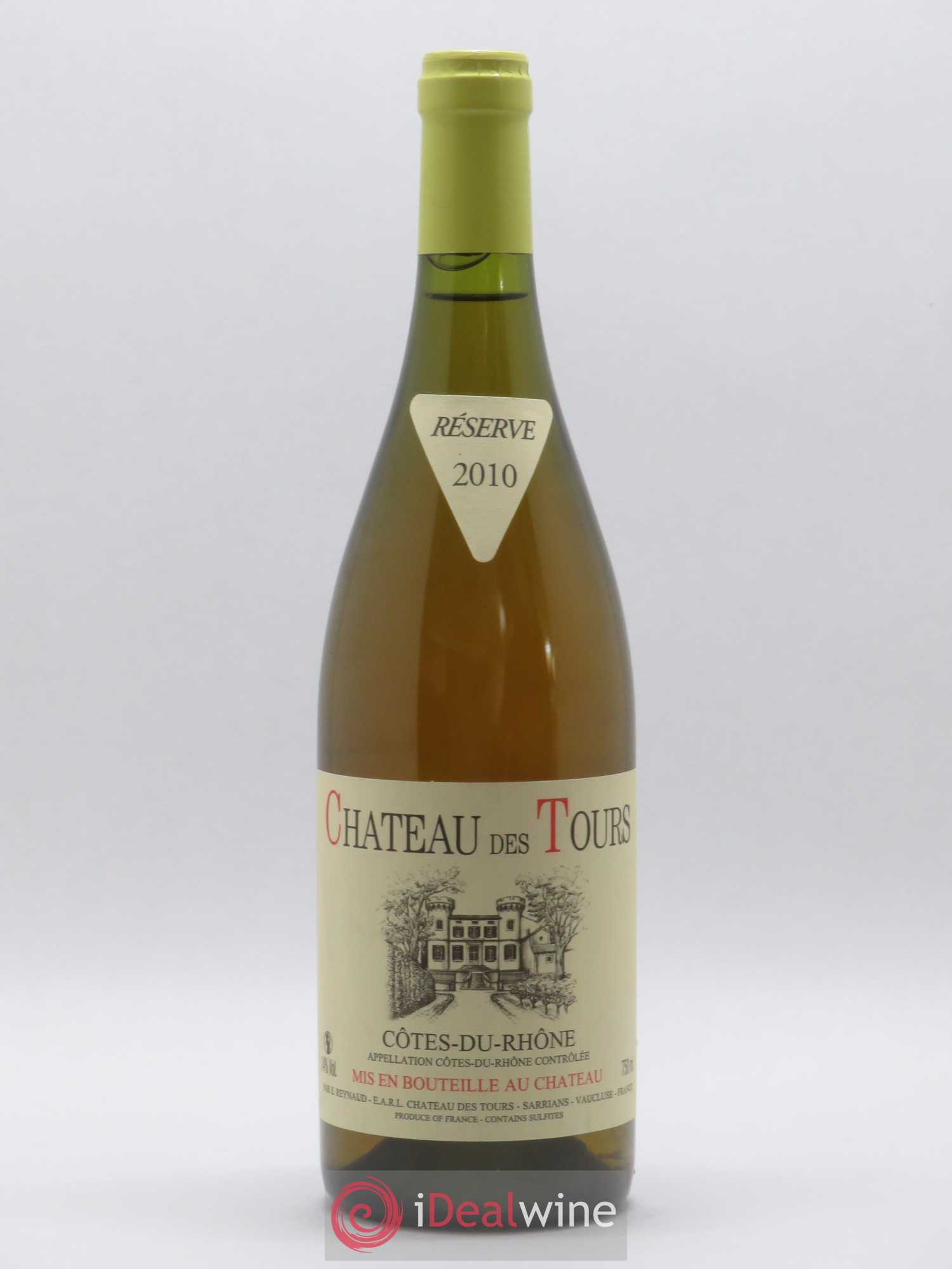 Côtes-du-Rhône Château des Tours Emmanuel Reynaud 2010 - Lot de 1 bouteille - 0
