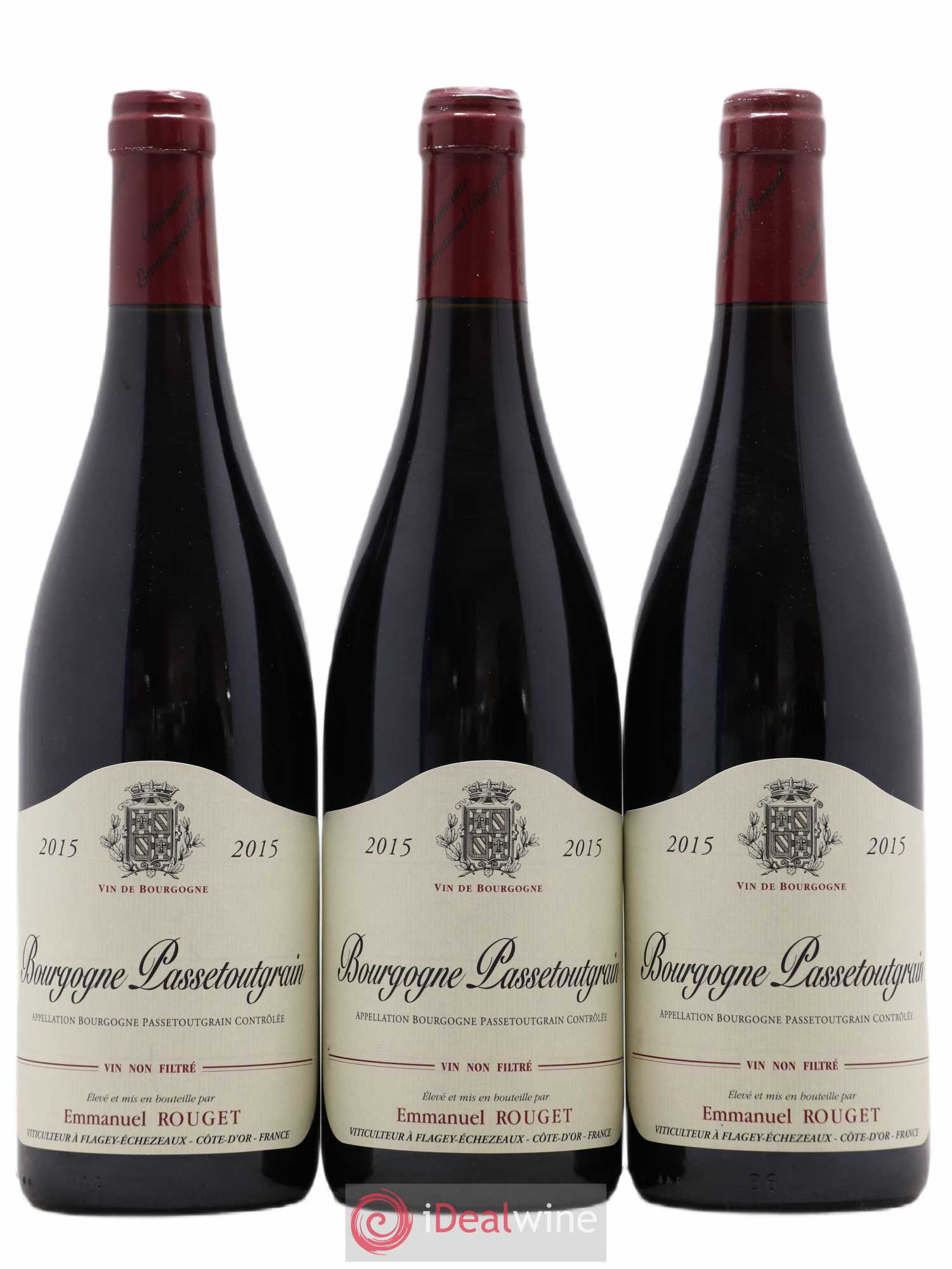 Bourgogne Passetoutgrain Emmanuel Rouget 2015 - Lot de 3 bouteilles - 0