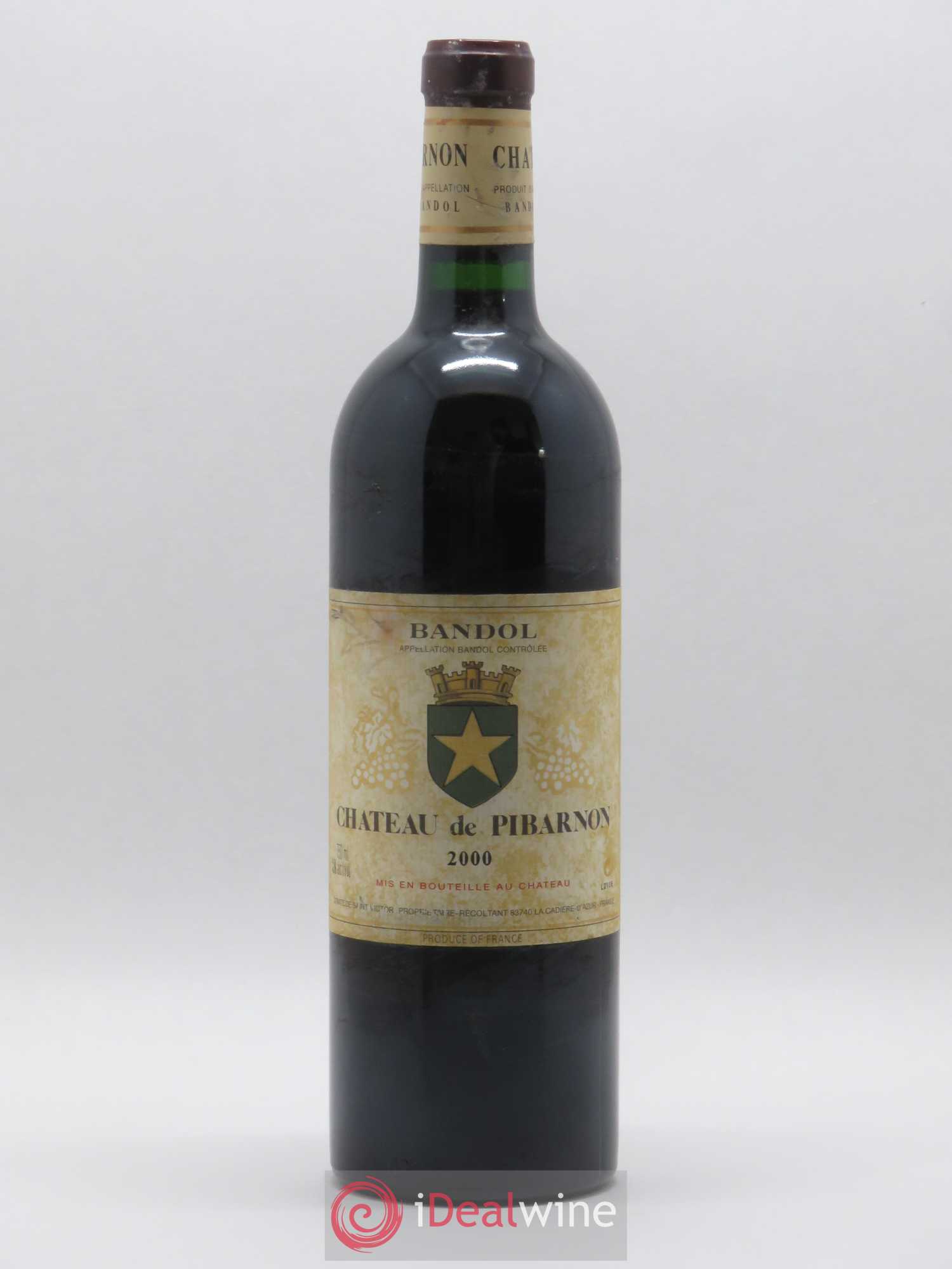Bandol Château de Pibarnon Comte de Saint-Victor 2000 - Lot de 1 bouteille - 0