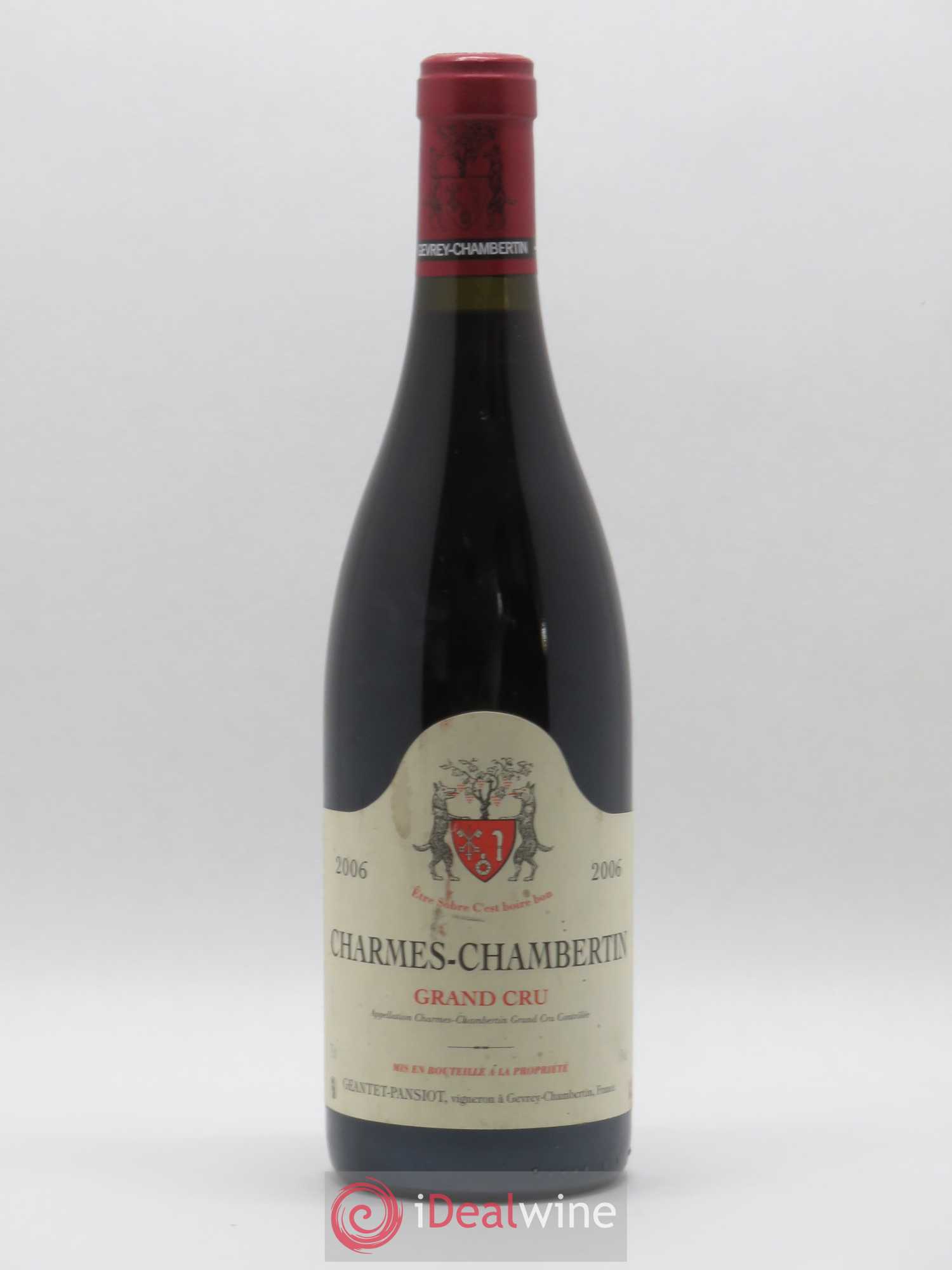 Charmes-Chambertin Grand Cru Geantet-Pansiot 2006 - Lot de 1 bouteille - 0