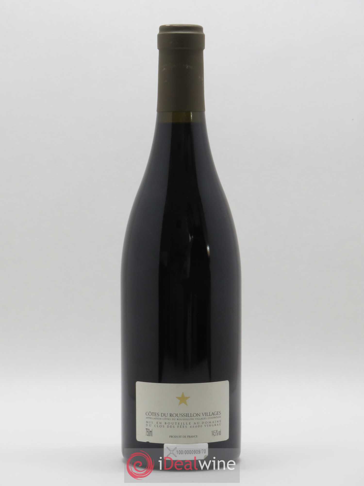 Côtes du Roussillon Villages Clos des Fées Hervé Bizeul 2000 - Lot de 1 bouteille - 1