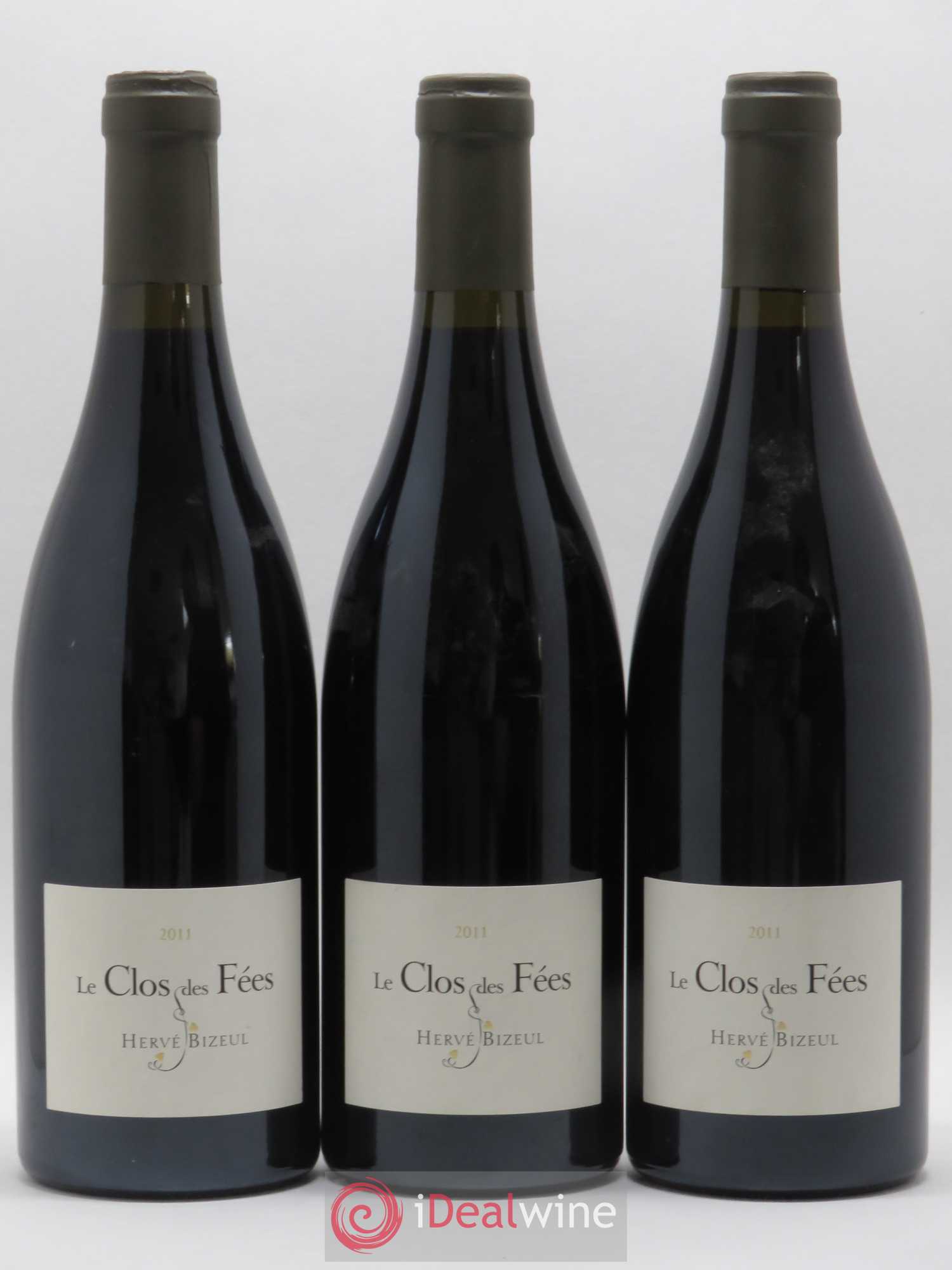 Côtes du Roussillon Villages Clos des Fées Hervé Bizeul 2011 - Lot de 3 bouteilles - 0