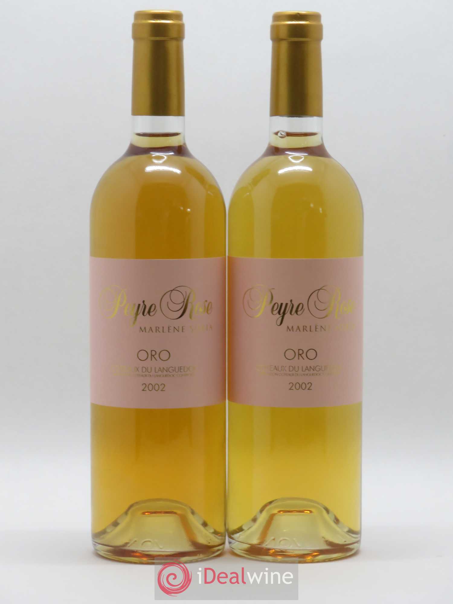 Coteaux du Languedoc Peyre Rose Oro Marlène Soria 2002 - Lot de 2 bouteilles - 0