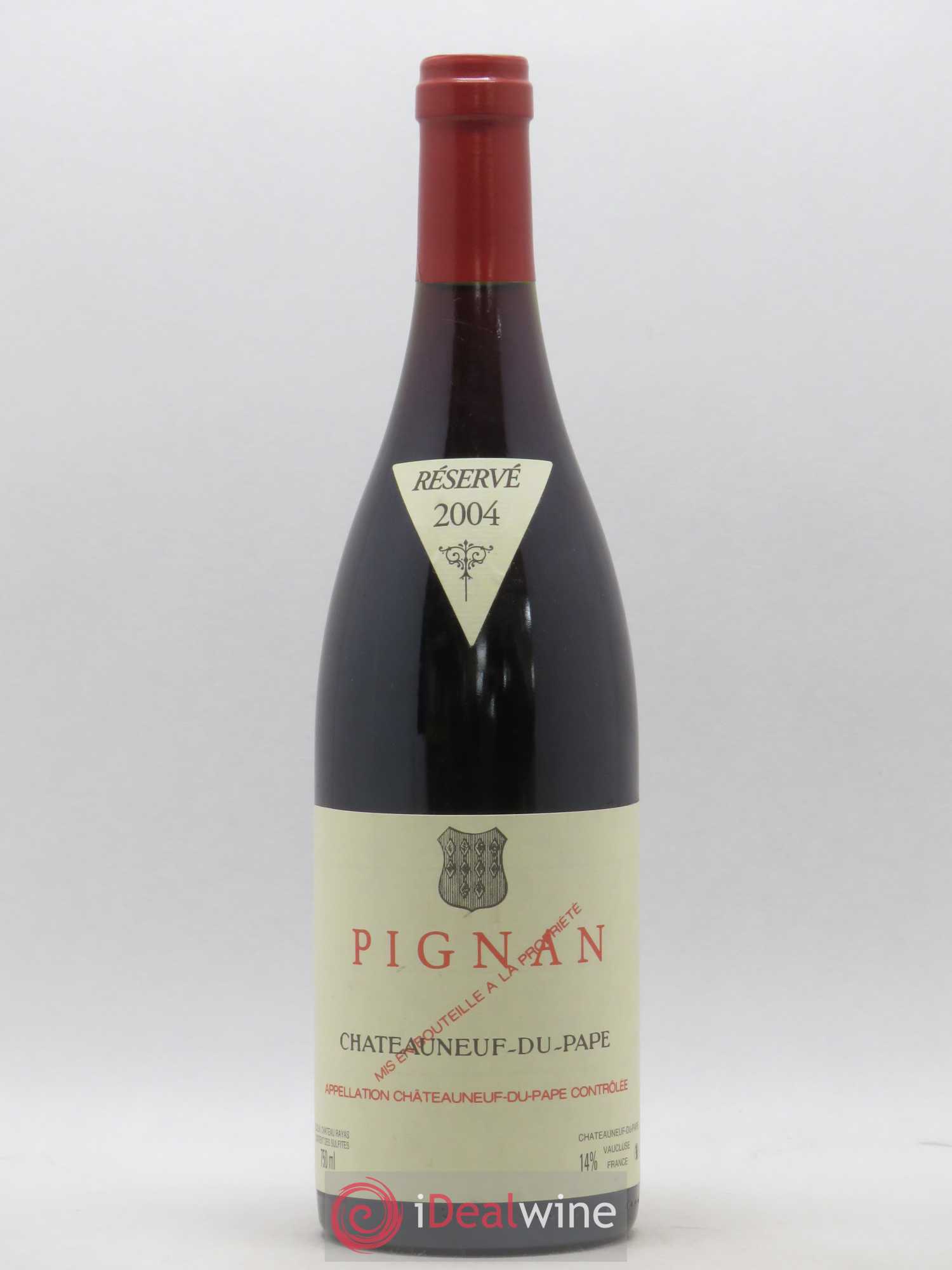 Châteauneuf-du-Pape Pignan Emmanuel Reynaud 2004 - Lot de 1 bouteille - 0