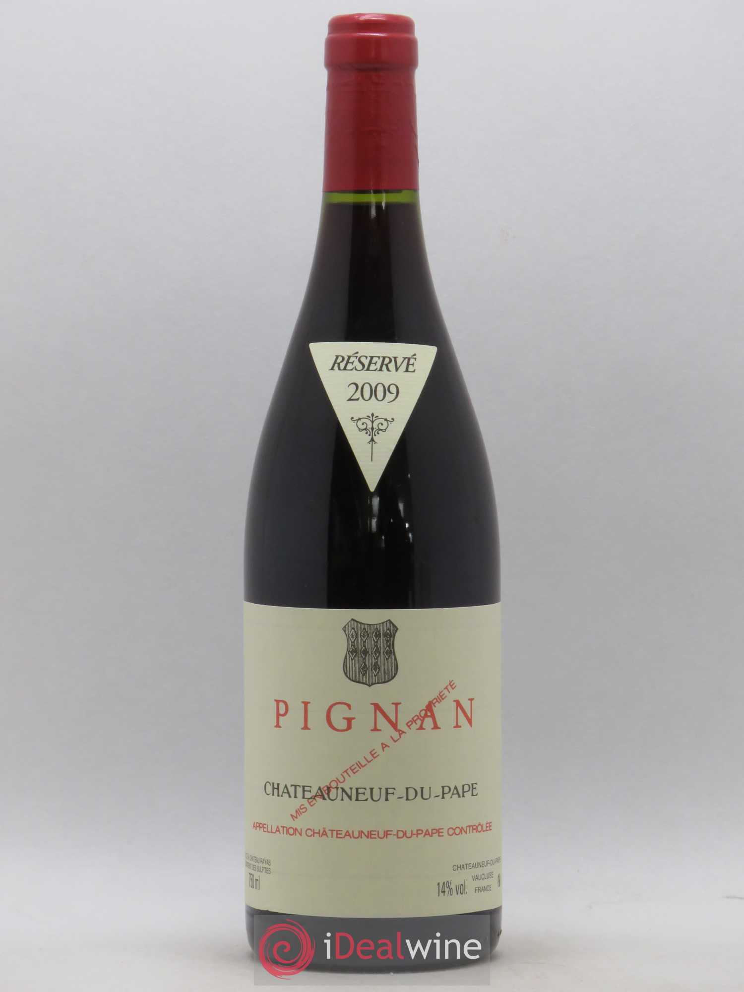 Châteauneuf-du-Pape Pignan Emmanuel Reynaud 2009 - Lot de 1 bouteille - 0