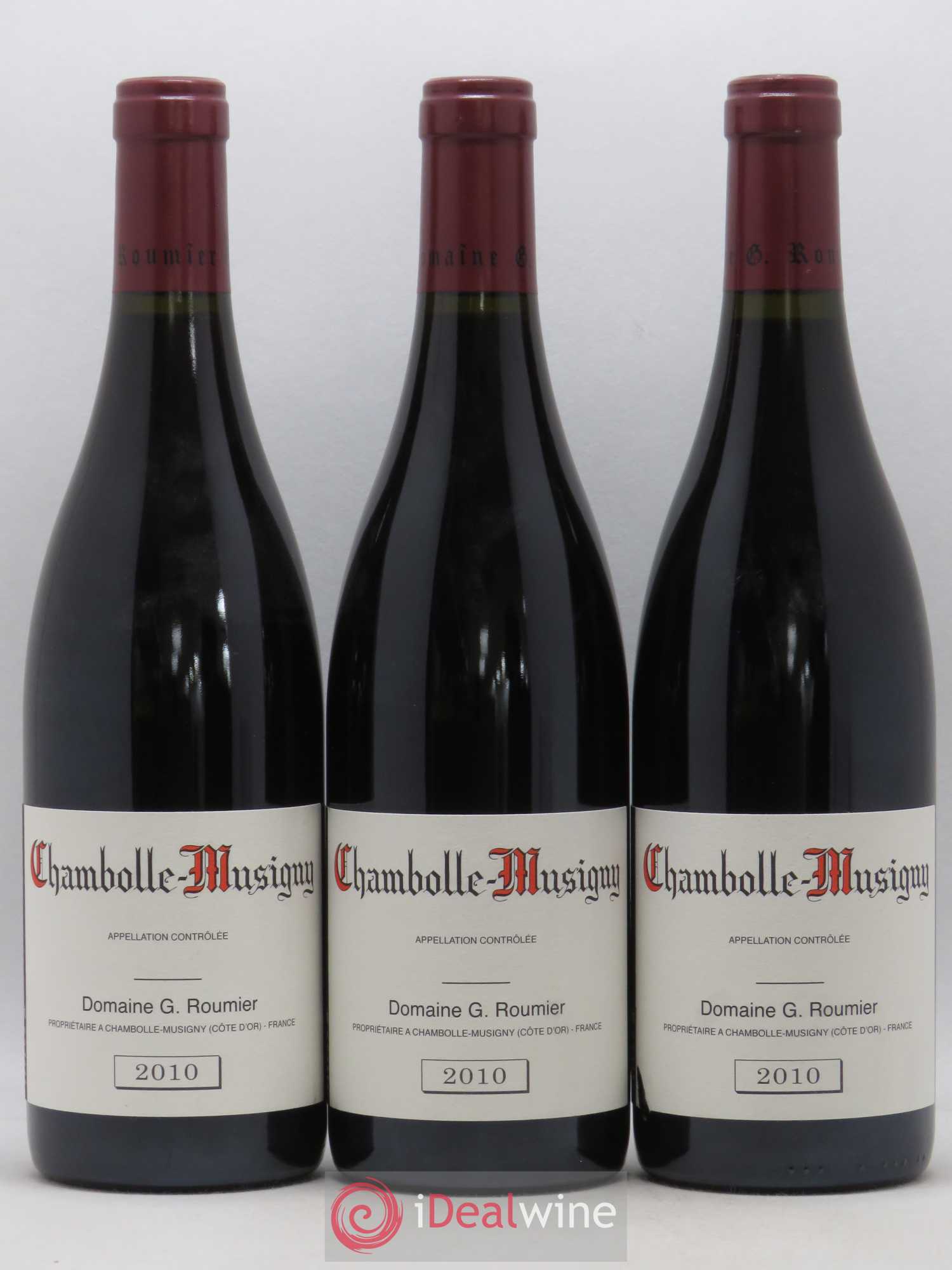 Chambolle-Musigny Georges Roumier (Domaine) 2010 - Lot de 3 bouteilles - 0