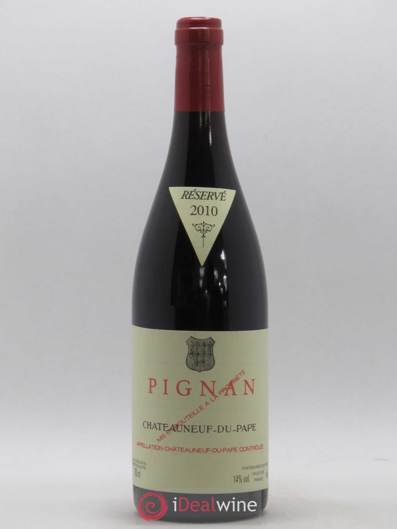 Châteauneuf-du-Pape Pignan Emmanuel Reynaud 2010 - Lot de 1 bouteille - 0