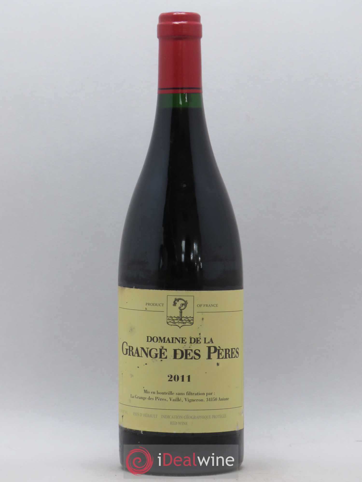 Pays d'Hérault Grange des Pères Laurent Vaillé 2011 - Lot de 1 bouteille - 0