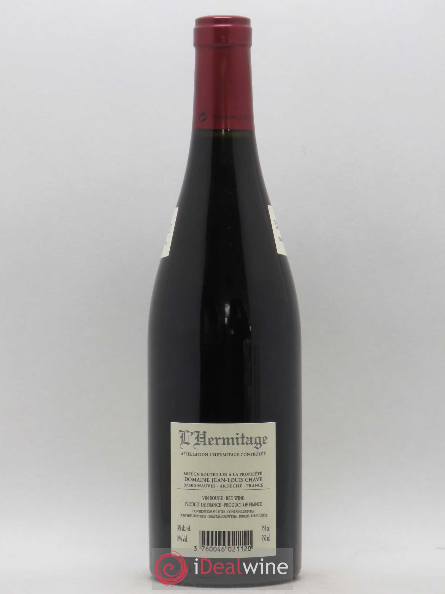Hermitage Jean-Louis Chave 2012 - Lot de 1 bouteille - 1