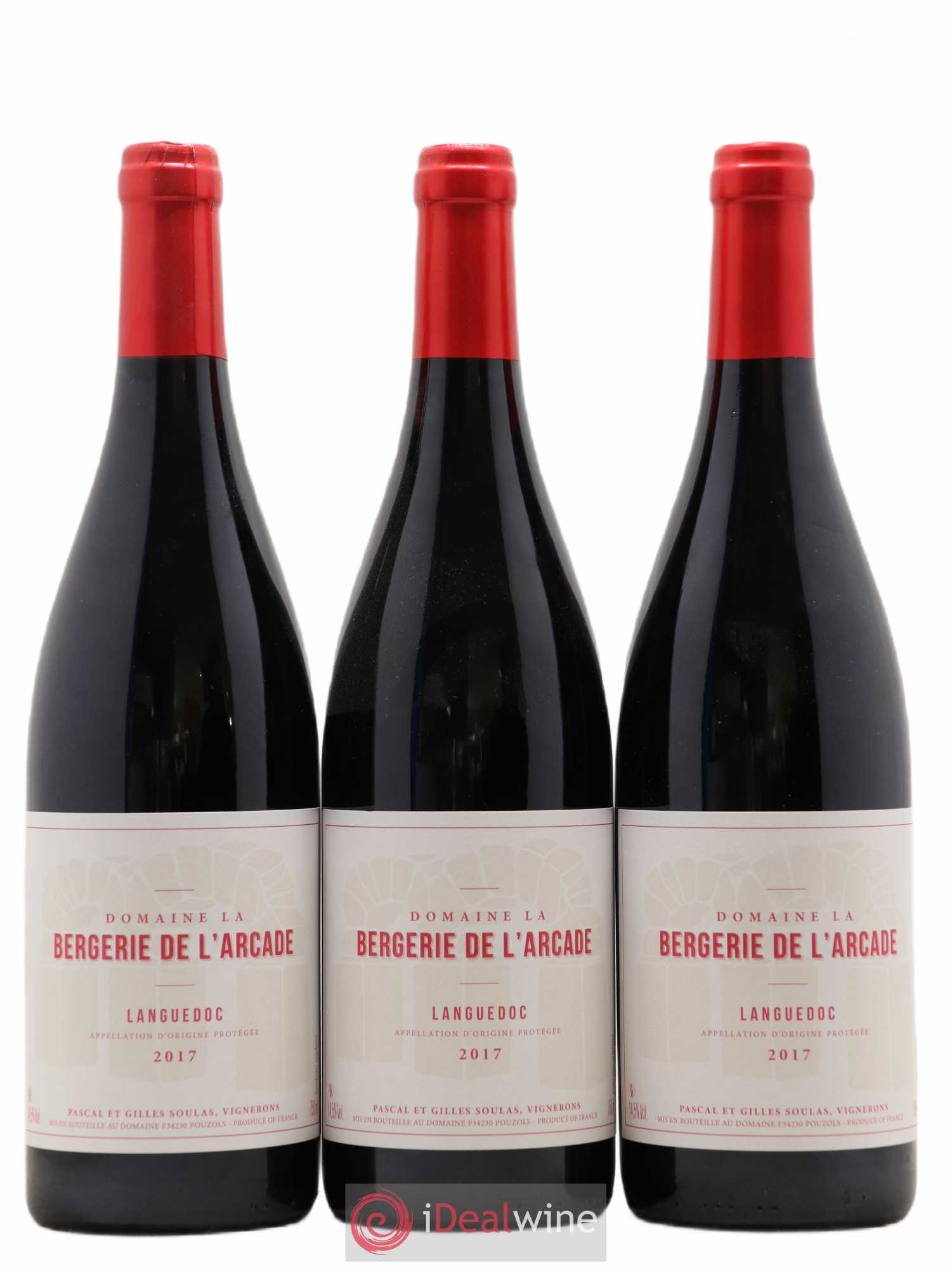 Languedoc La Bergerie de l'Arcade (Domaine) 2017 - Lot de 3 bouteilles - 0
