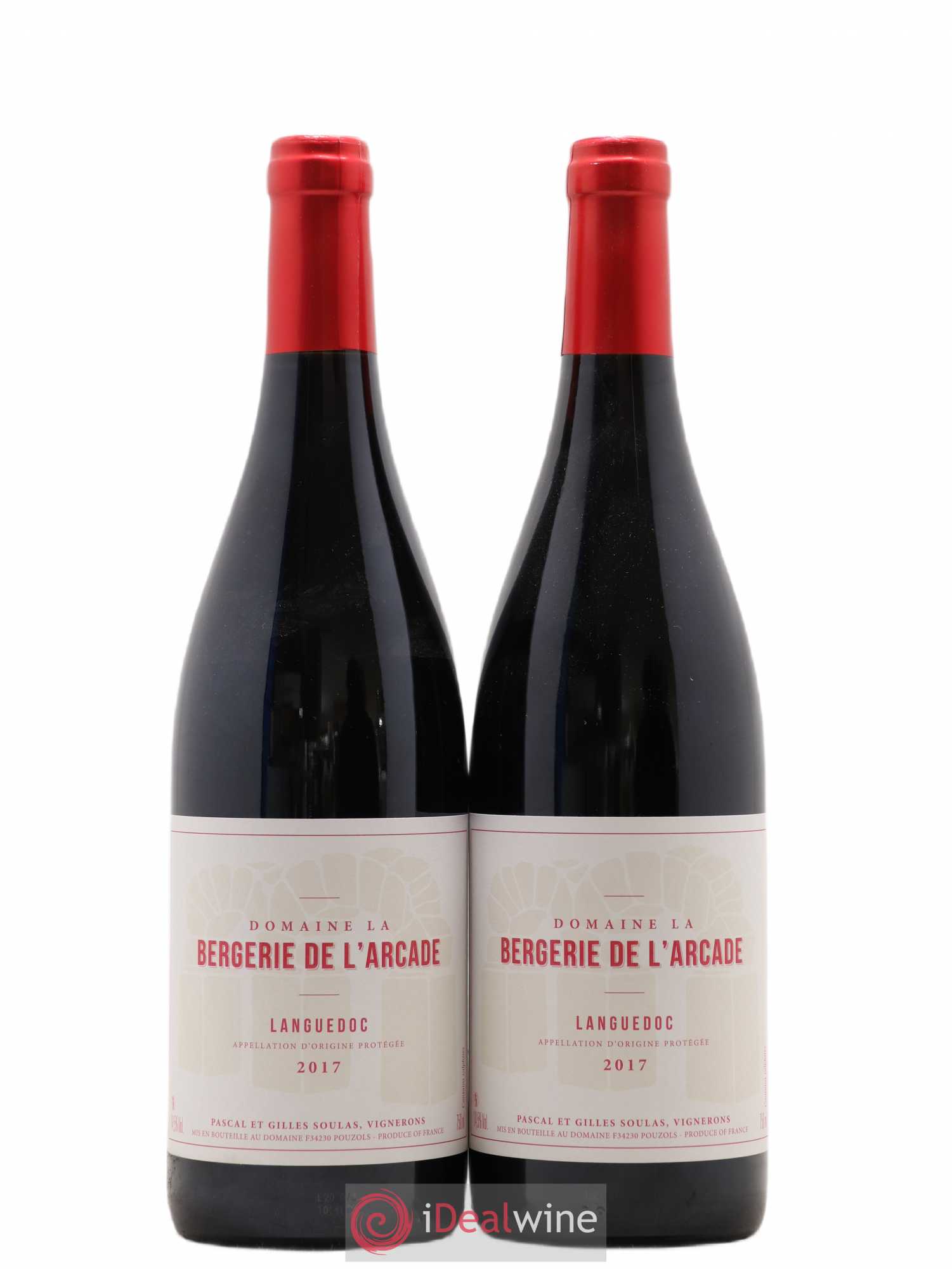 Languedoc La Bergerie de l'Arcade (Domaine) 2017 - Lot de 2 bouteilles - 0