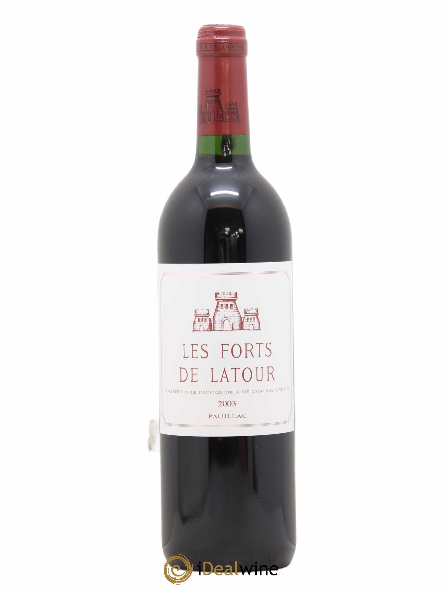 Les Forts de Latour Second Vin 2003 - Lot de 1 bouteille - 0