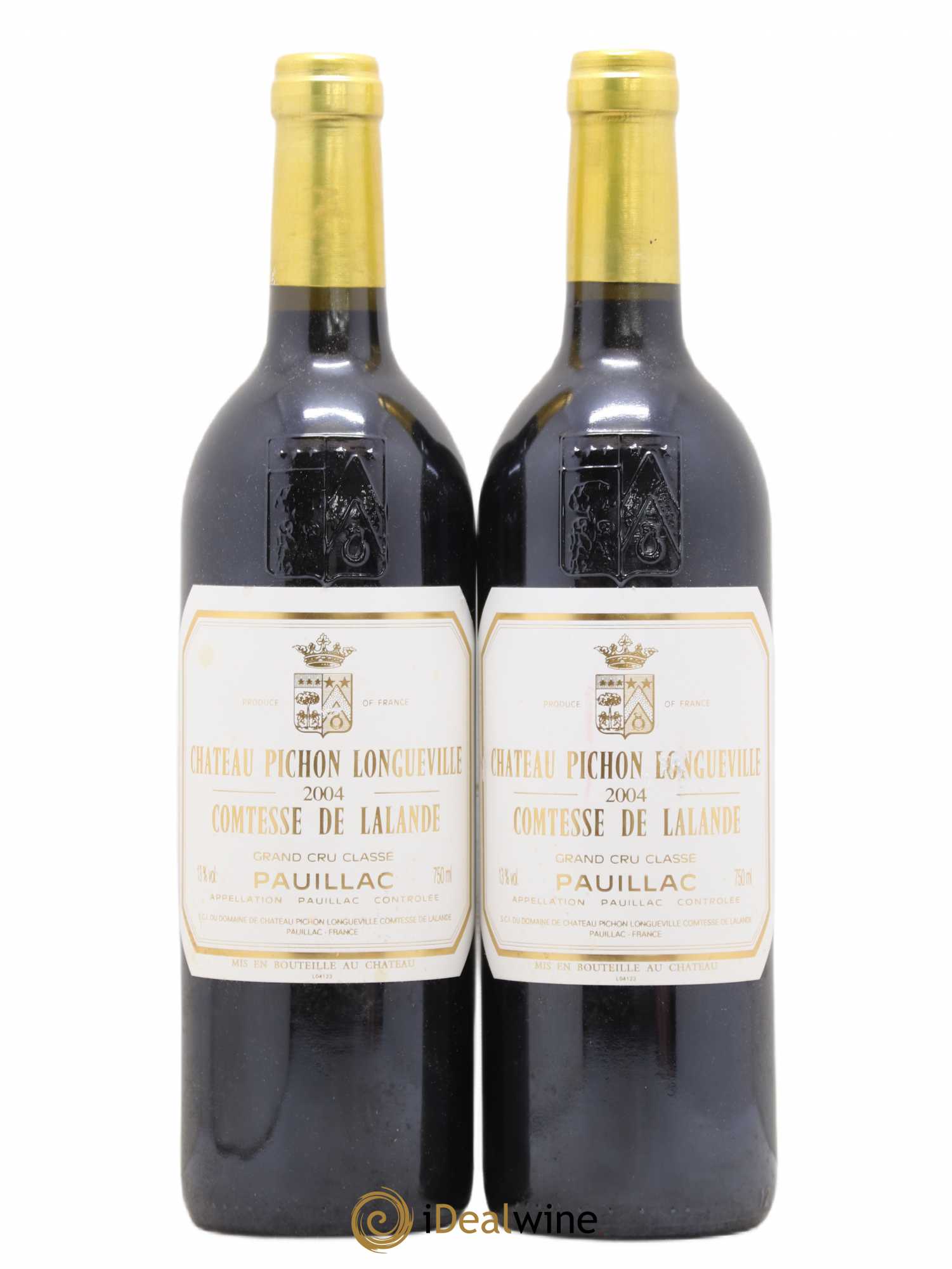 Château Pichon Longueville Comtesse de Lalande 2ème Grand Cru Classé 2004 - Lot de 2 bouteilles - 0
