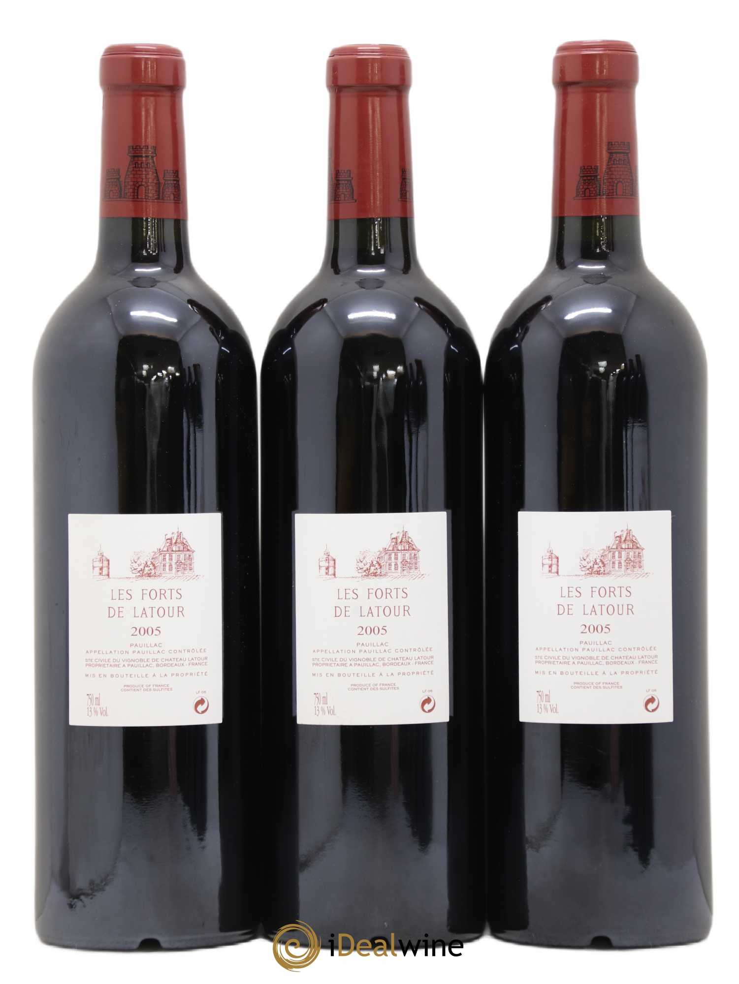 Les Forts de Latour Second Vin 2005 - Lot de 6 bouteilles - 4