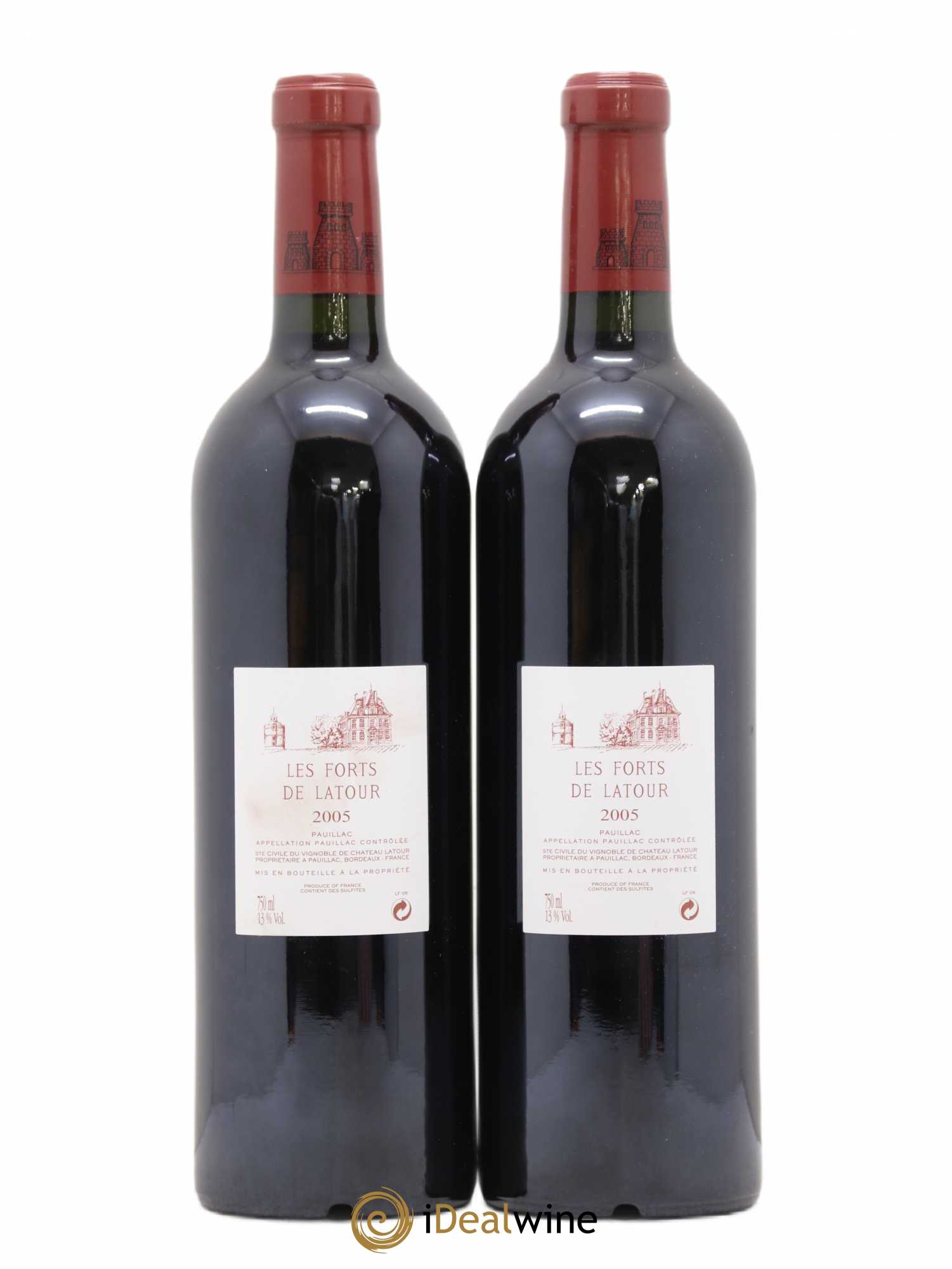 Les Forts de Latour Second Vin 2005 - Lot de 2 bouteilles - 1