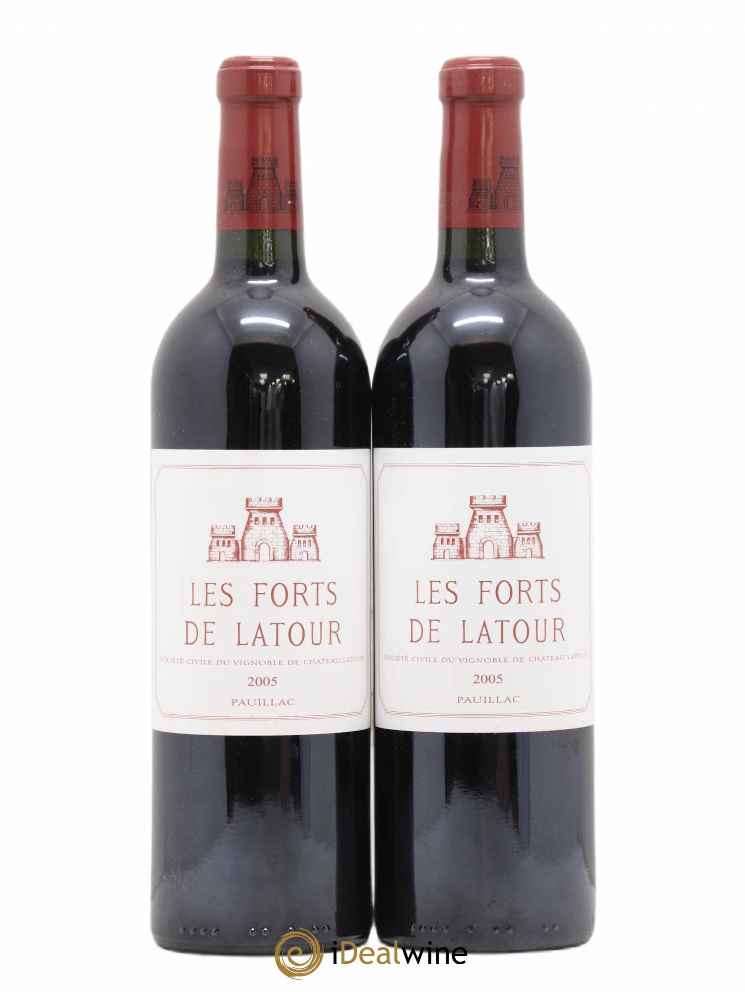 Les Forts de Latour Second Vin 2005 - Lot de 2 bouteilles - 0