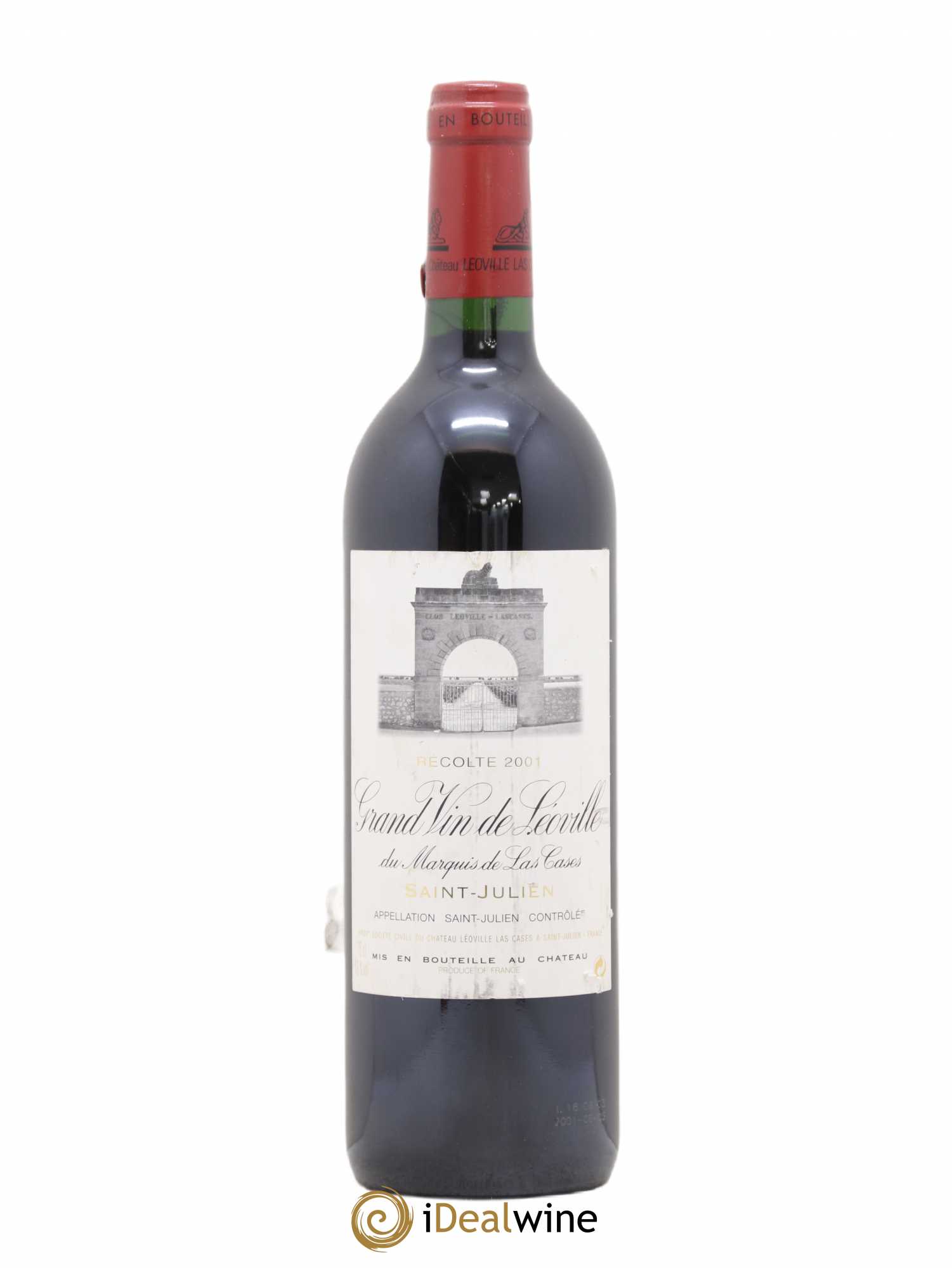 Château Léoville Las Cases 2ème Grand Cru Classé 2001 - Lot de 1 bouteille - 0