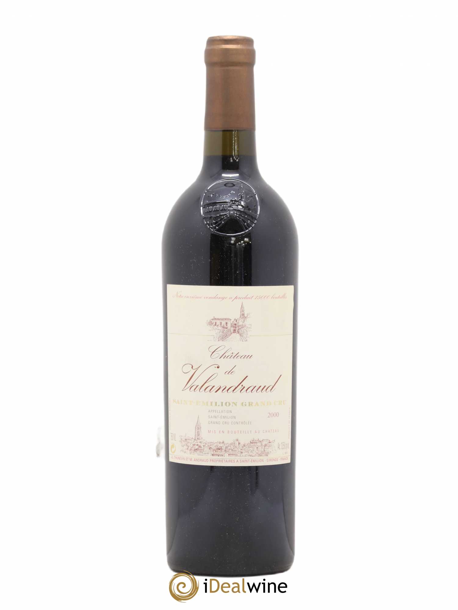 Château de Valandraud 2000 - Lot de 1 bouteille - 0