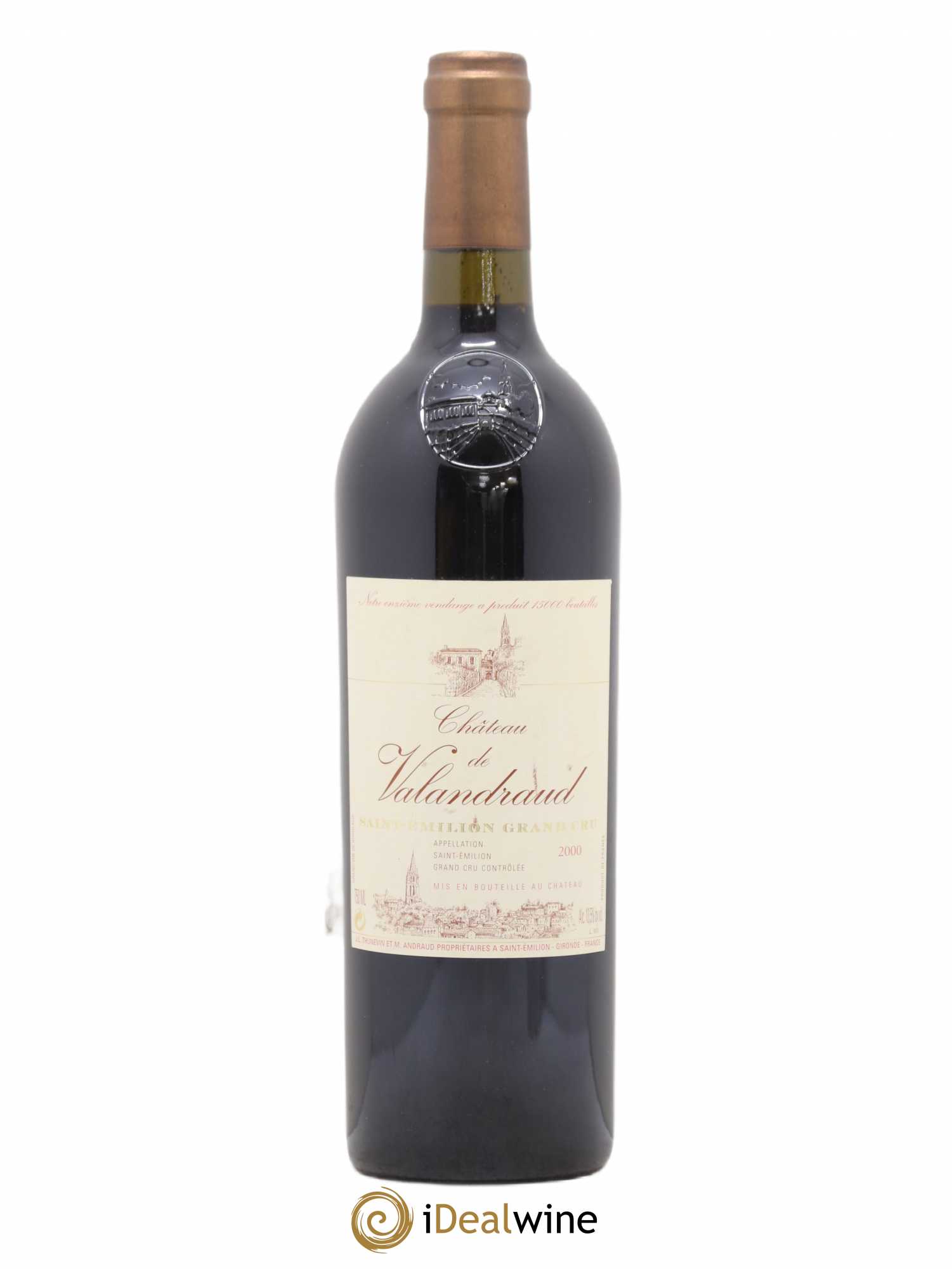 Château de Valandraud 2000 - Lot de 1 bouteille - 0