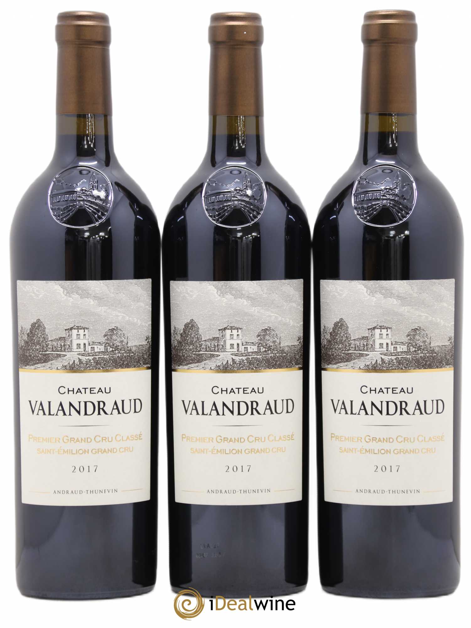 Château de Valandraud 2017 - Lot de 3 bouteilles - 0