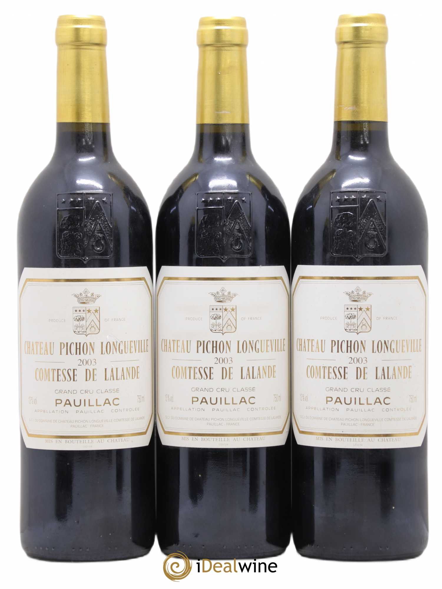 Château Pichon Longueville Comtesse de Lalande 2ème Grand Cru Classé 2003 - Lot de 6 bouteilles - 2