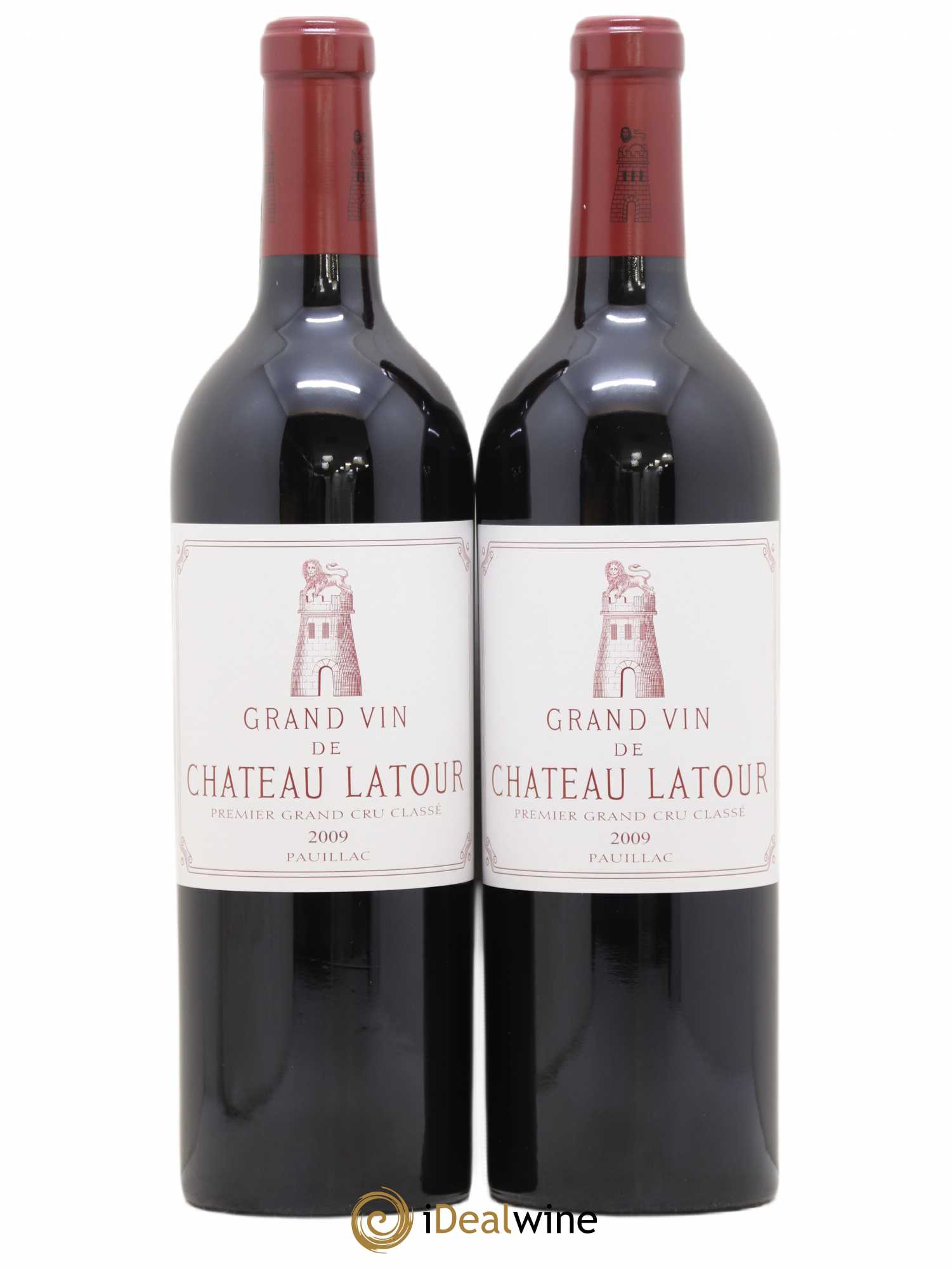 Château Latour 1er Grand Cru Classé 2009 - Lot de 2 bouteilles - 0