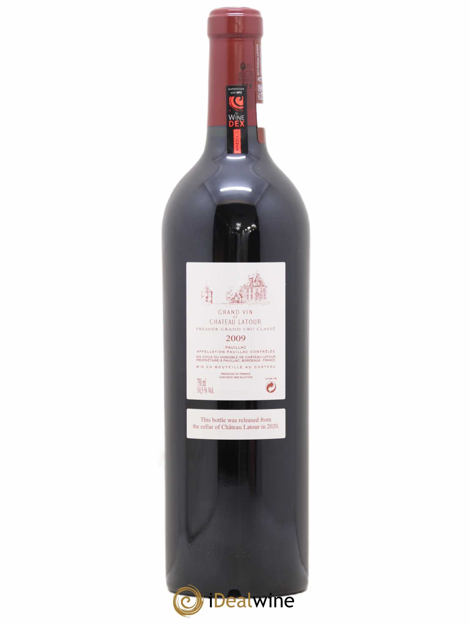 Château Latour 1er Grand Cru Classé 2009 - Lot de 1 bouteille - 1