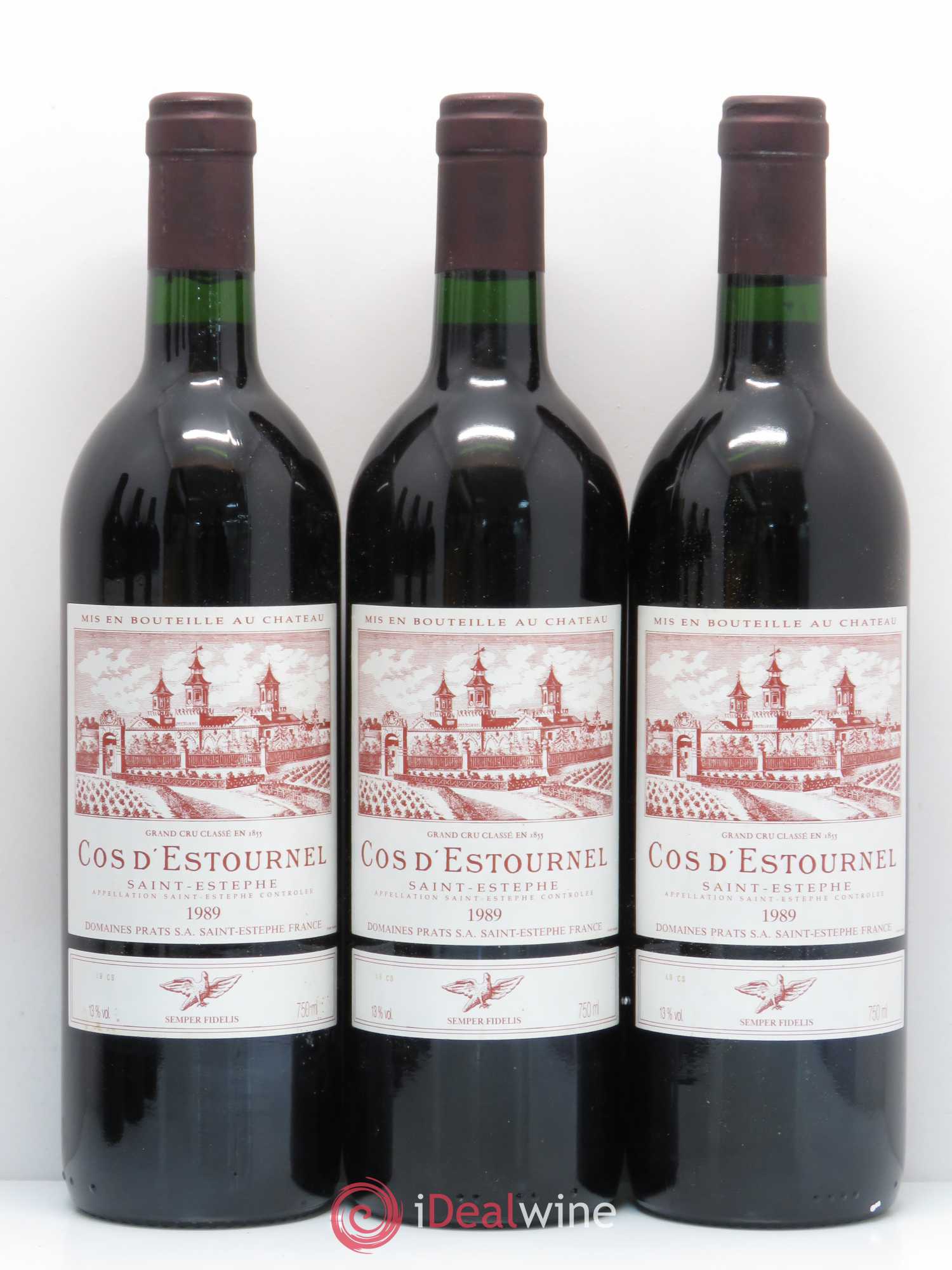 Cos d'Estournel 2ème Grand Cru Classé 1989 - Lot de 6 bouteilles - 1
