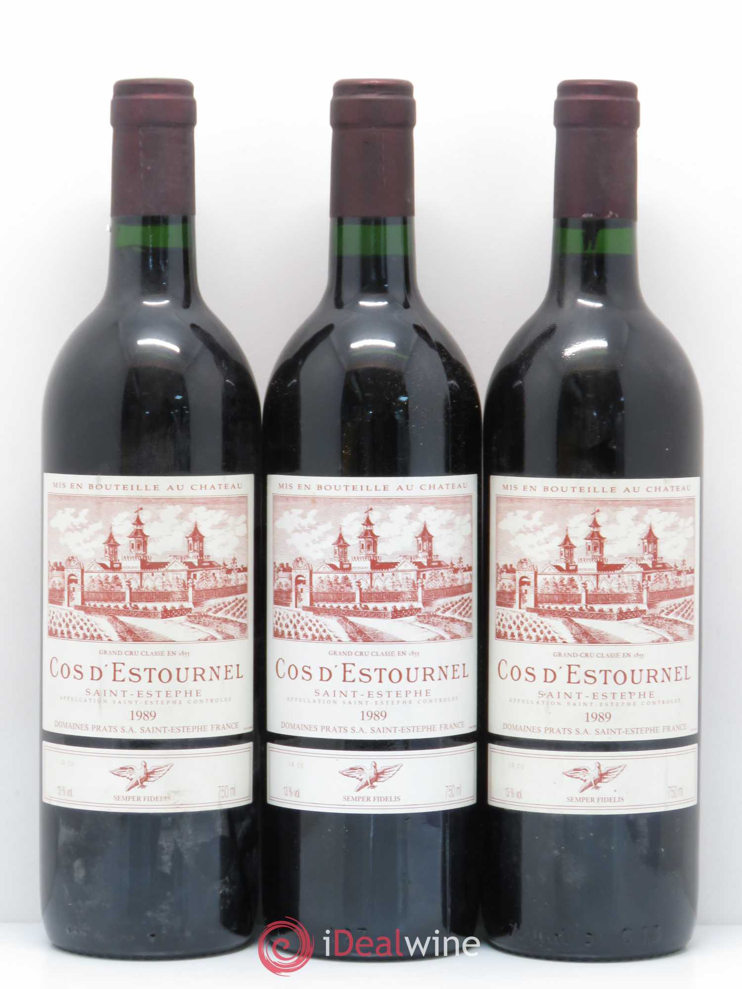 Cos d'Estournel 2ème Grand Cru Classé 1989 - Lot de 6 bouteilles - 2