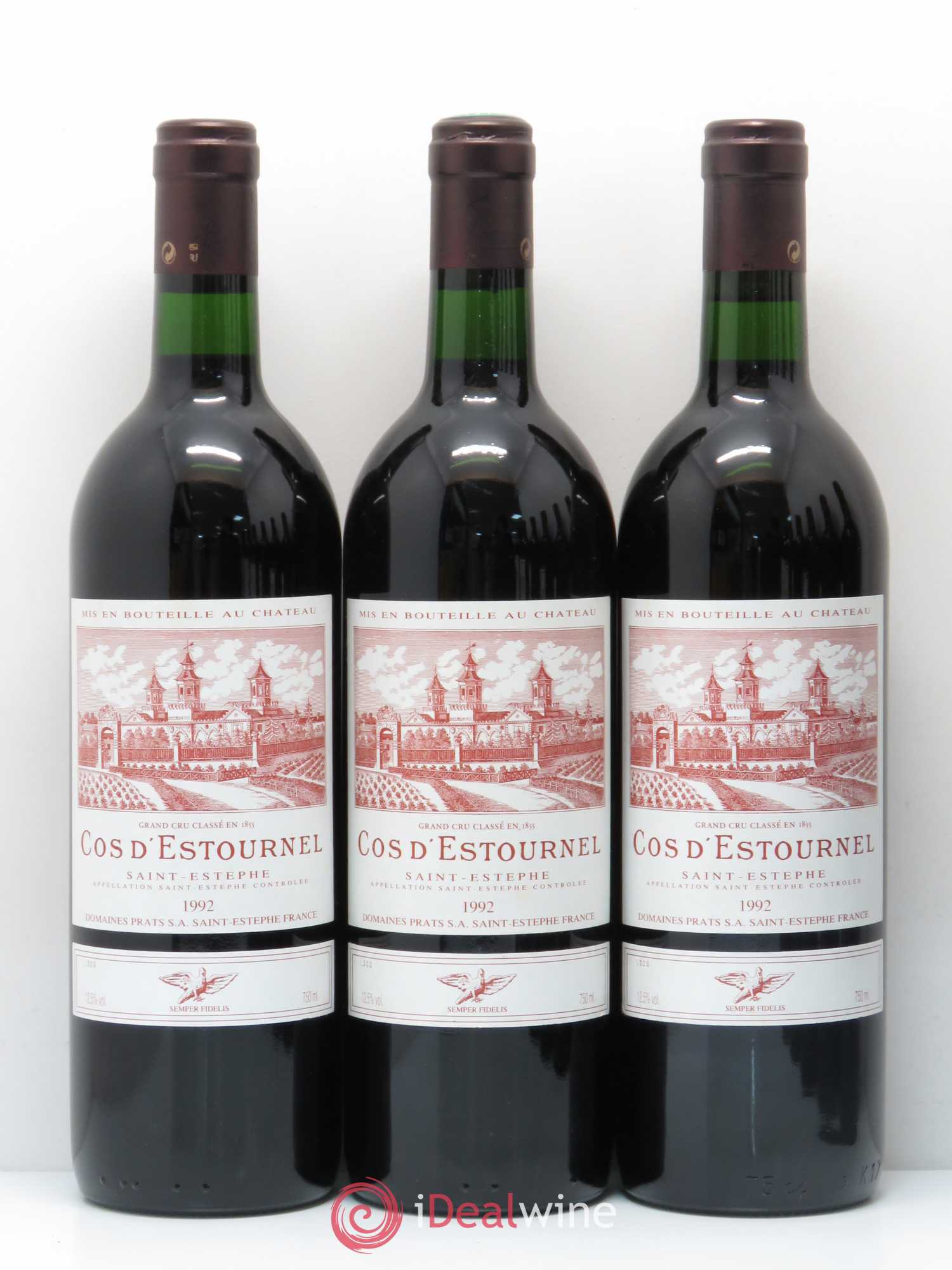 Cos d'Estournel 2ème Grand Cru Classé 1992 - Lot de 12 bouteilles - 2