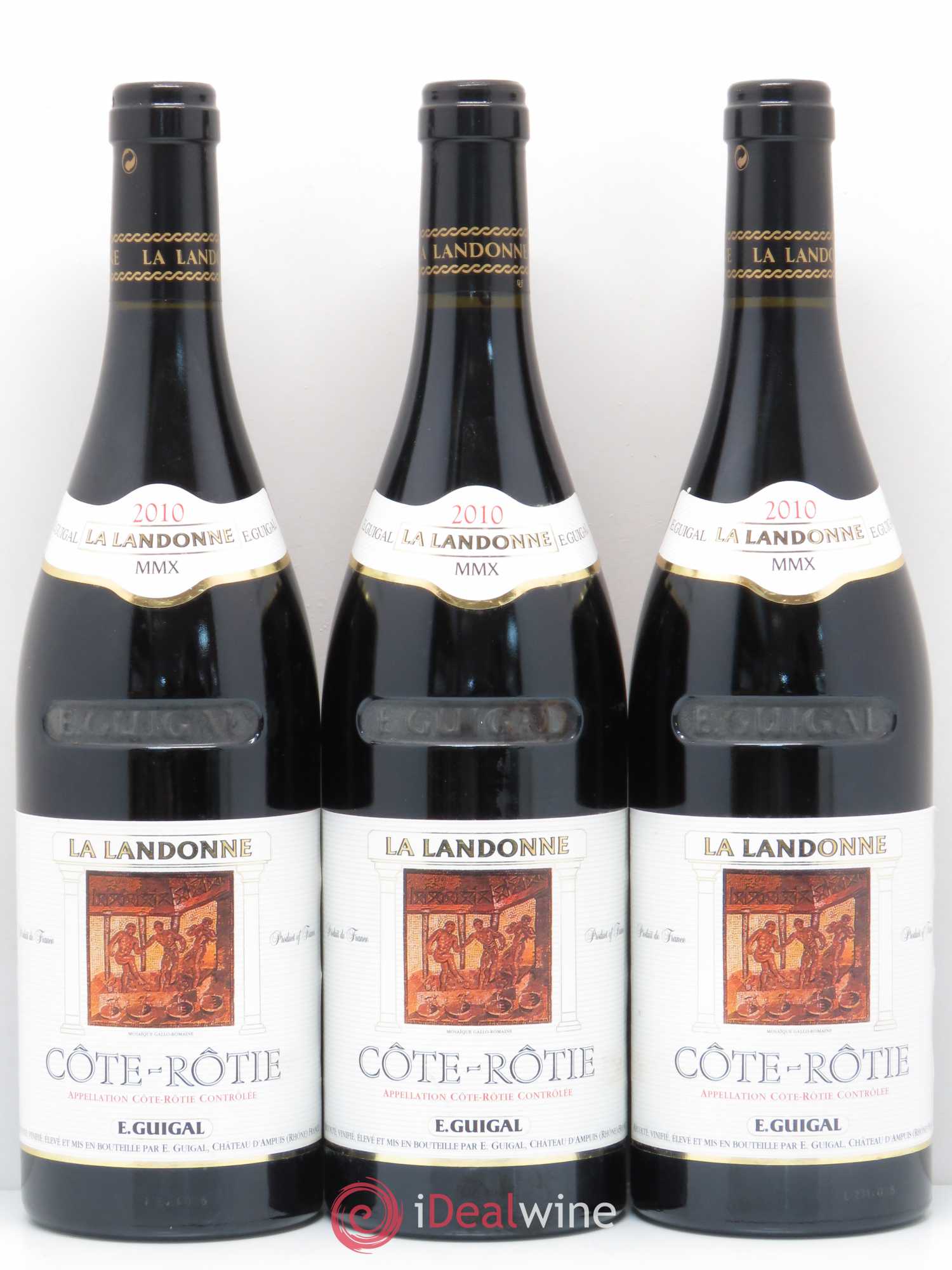 Côte-Rôtie La Landonne Guigal 2010 - Lot de 3 bouteilles - 0