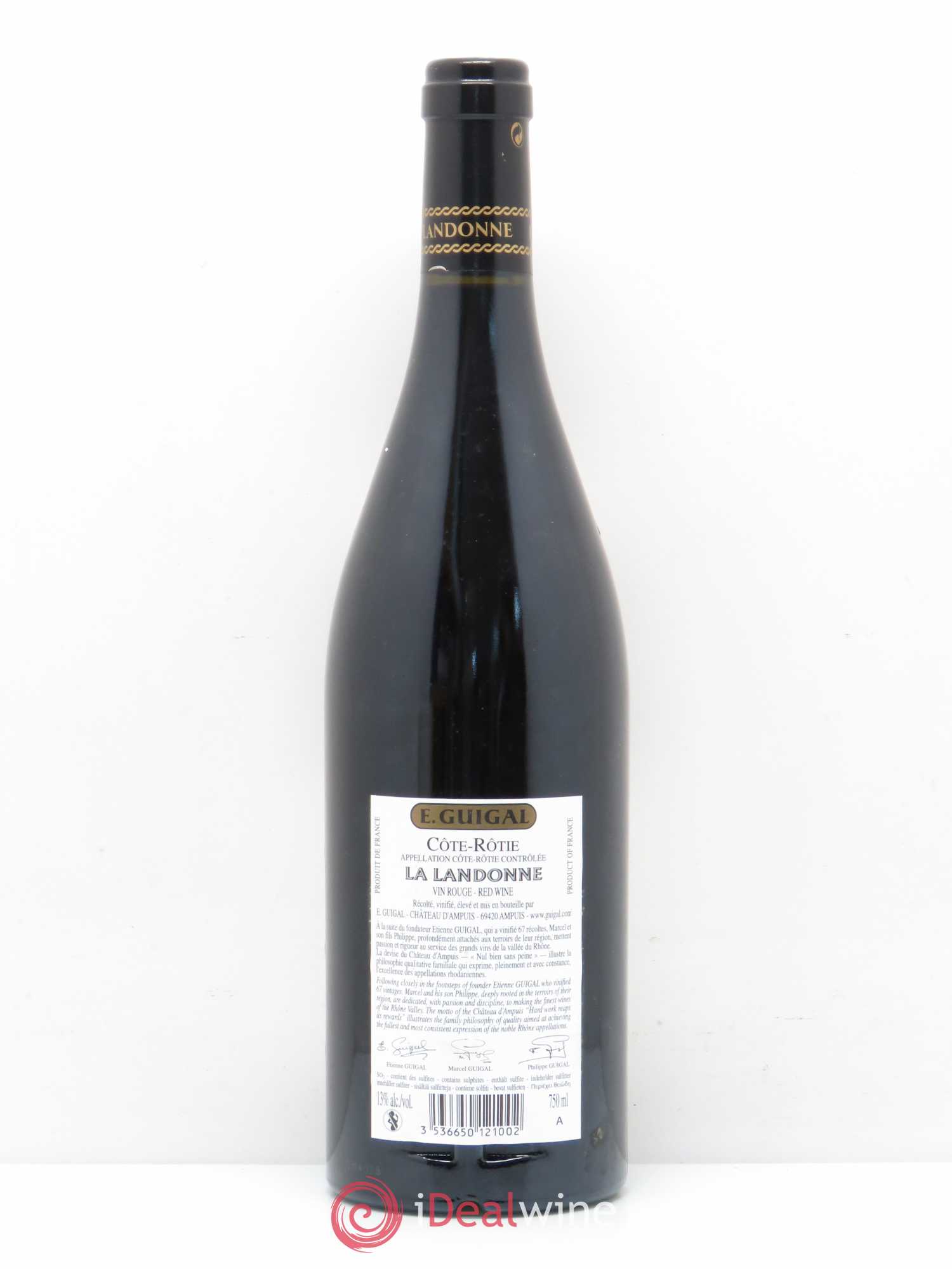 Côte-Rôtie La Landonne Guigal 2010 - Lot de 1 bouteille - 1
