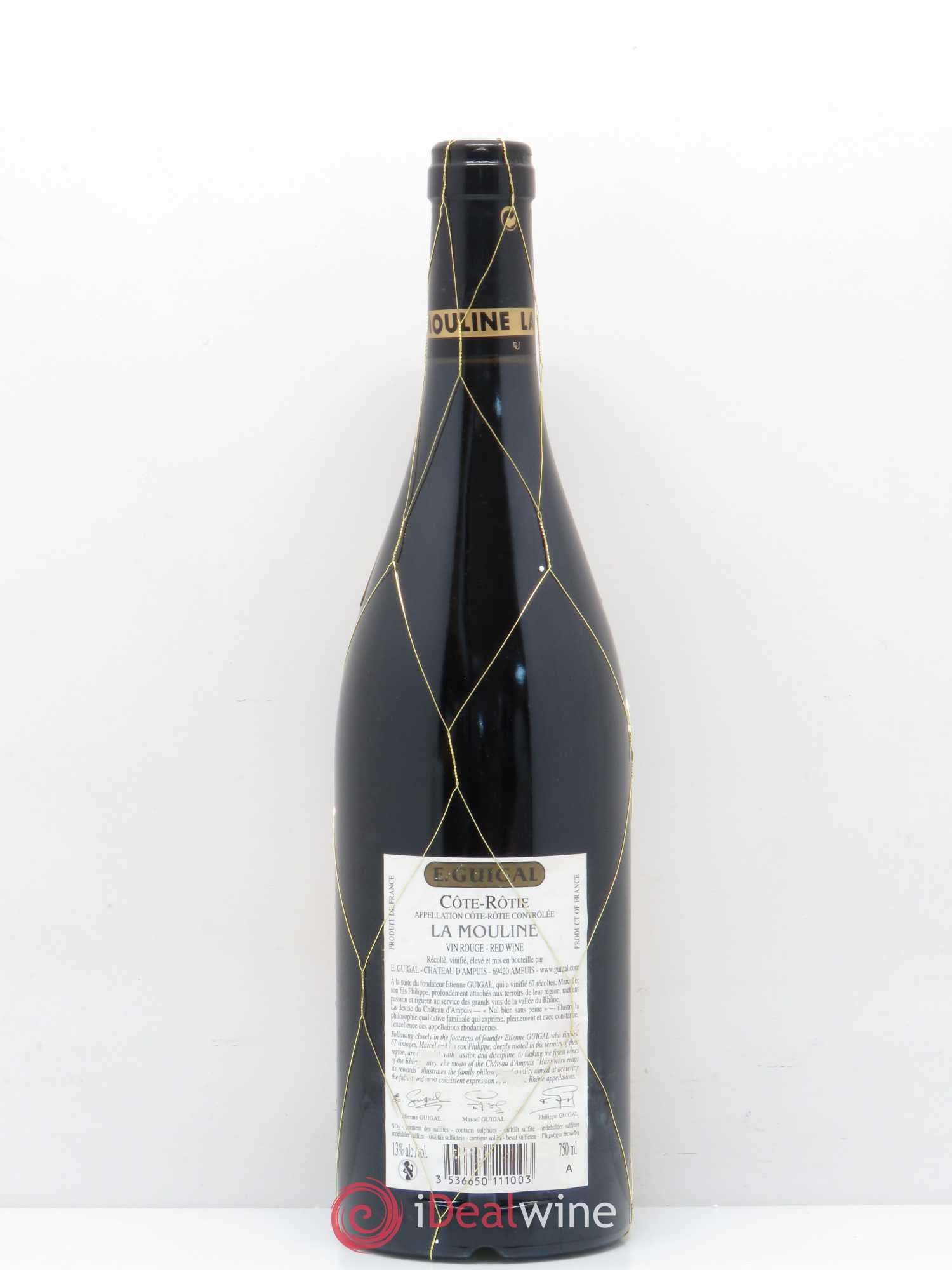 Côte-Rôtie La Mouline Guigal 2010 - Lot de 1 bouteille - 1