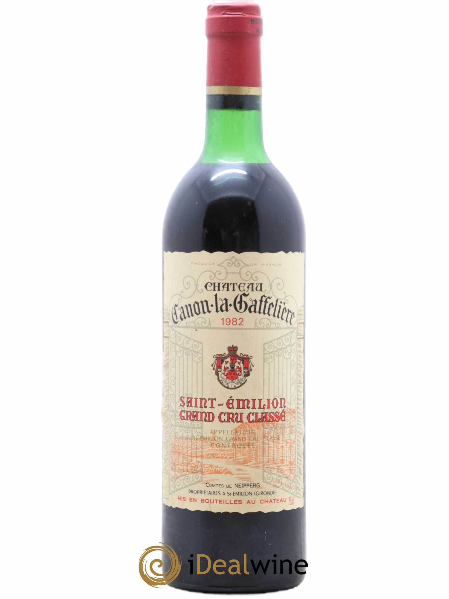 Château Canon la Gaffelière 1er Grand Cru Classé B 1982 - Lot de 1 bouteille - 0