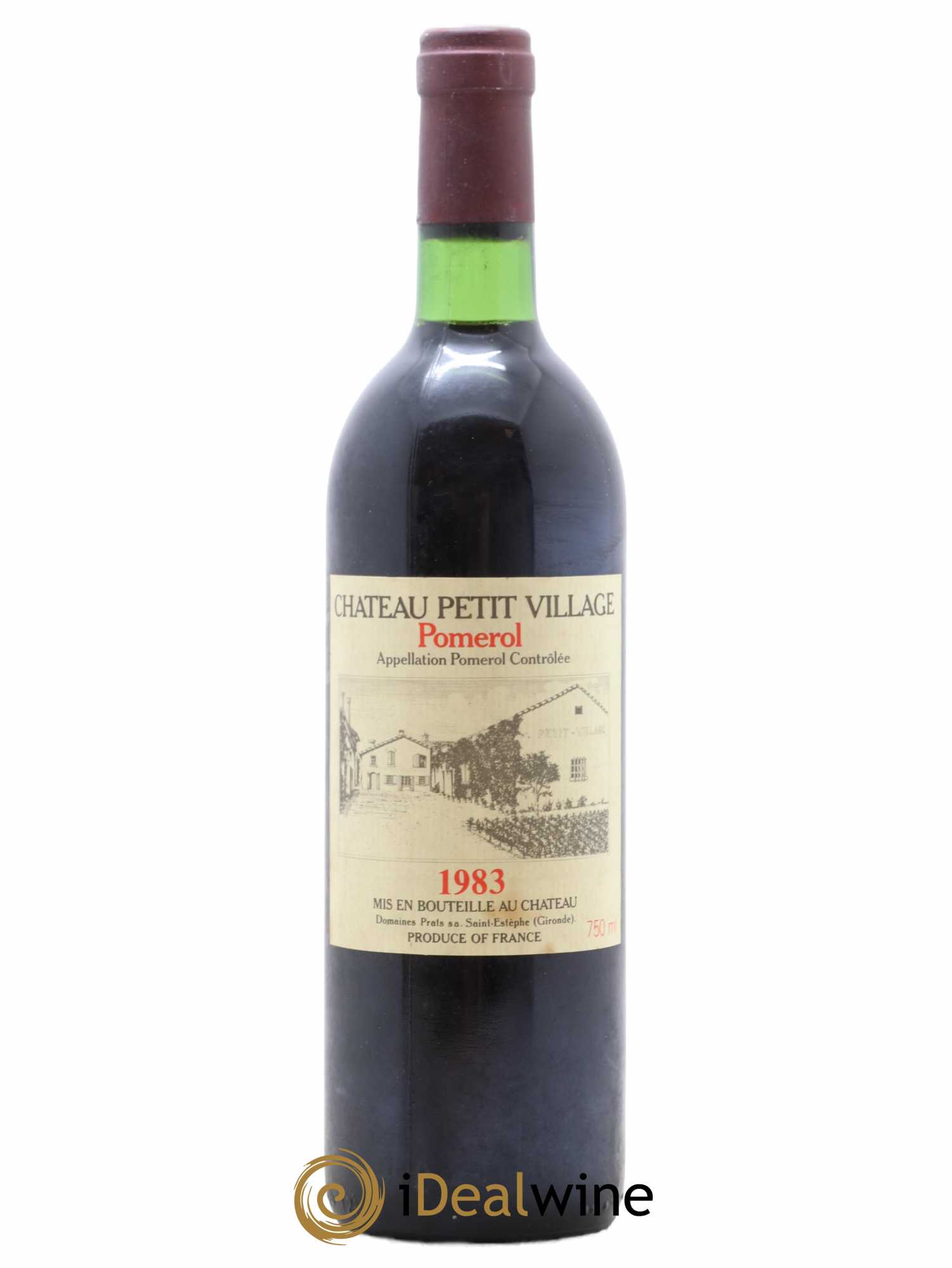 Château Petit Village 1983 - Lot de 1 bouteille - 0
