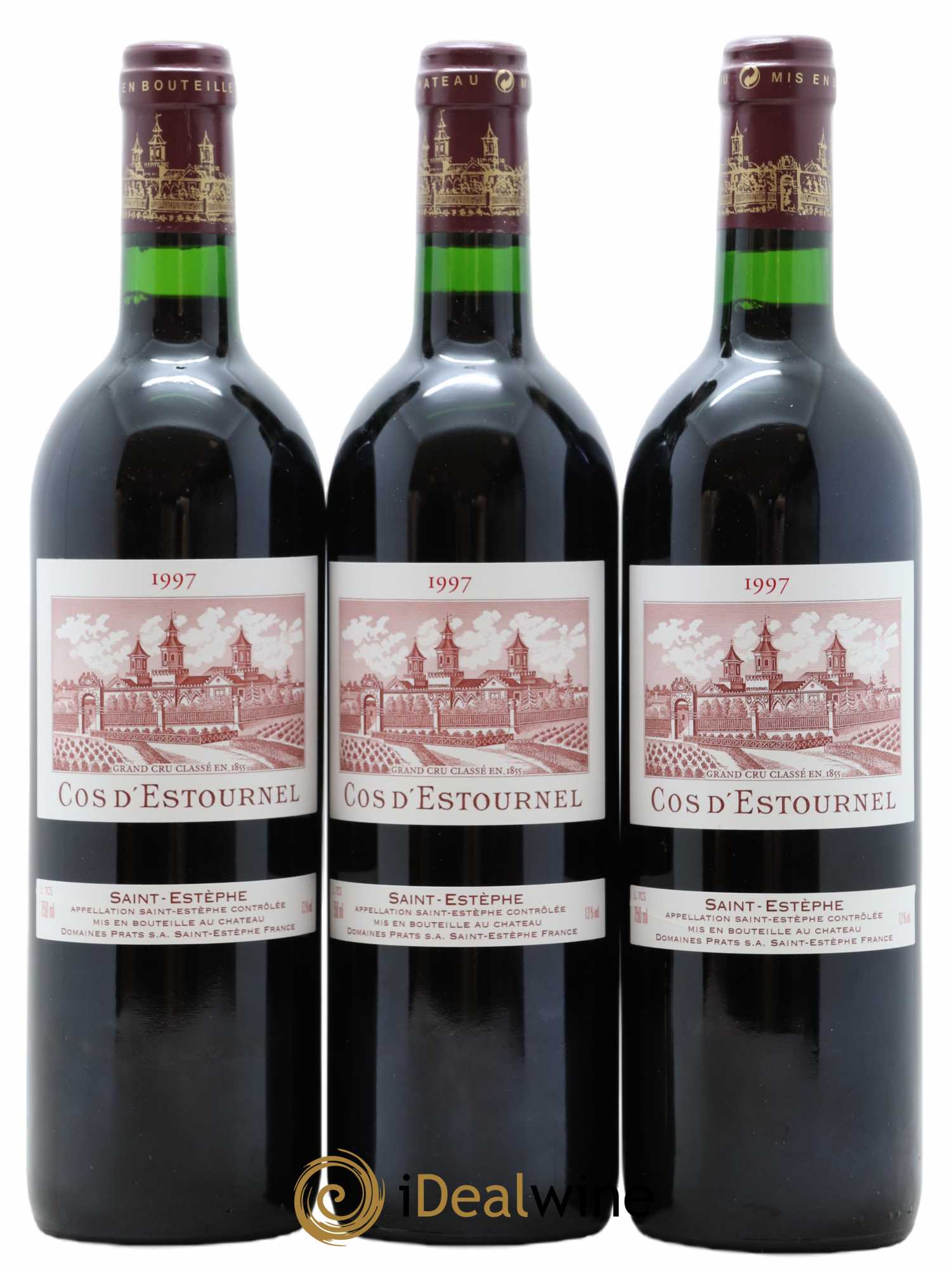 Cos d'Estournel 2ème Grand Cru Classé 1997 - Lot de 6 bouteilles - 1
