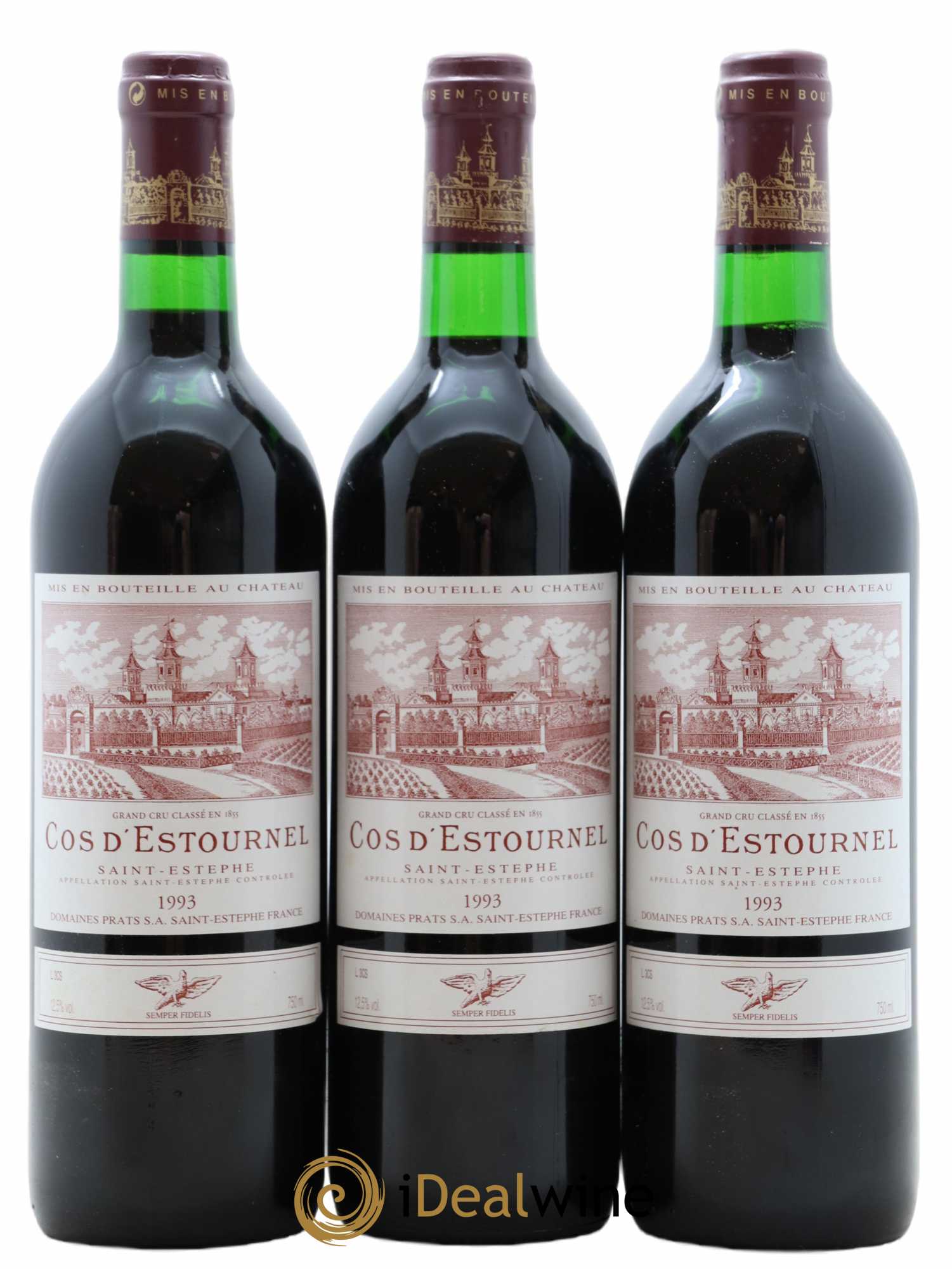 Cos d'Estournel 2ème Grand Cru Classé 1993 - Lot de 6 bouteilles - 2