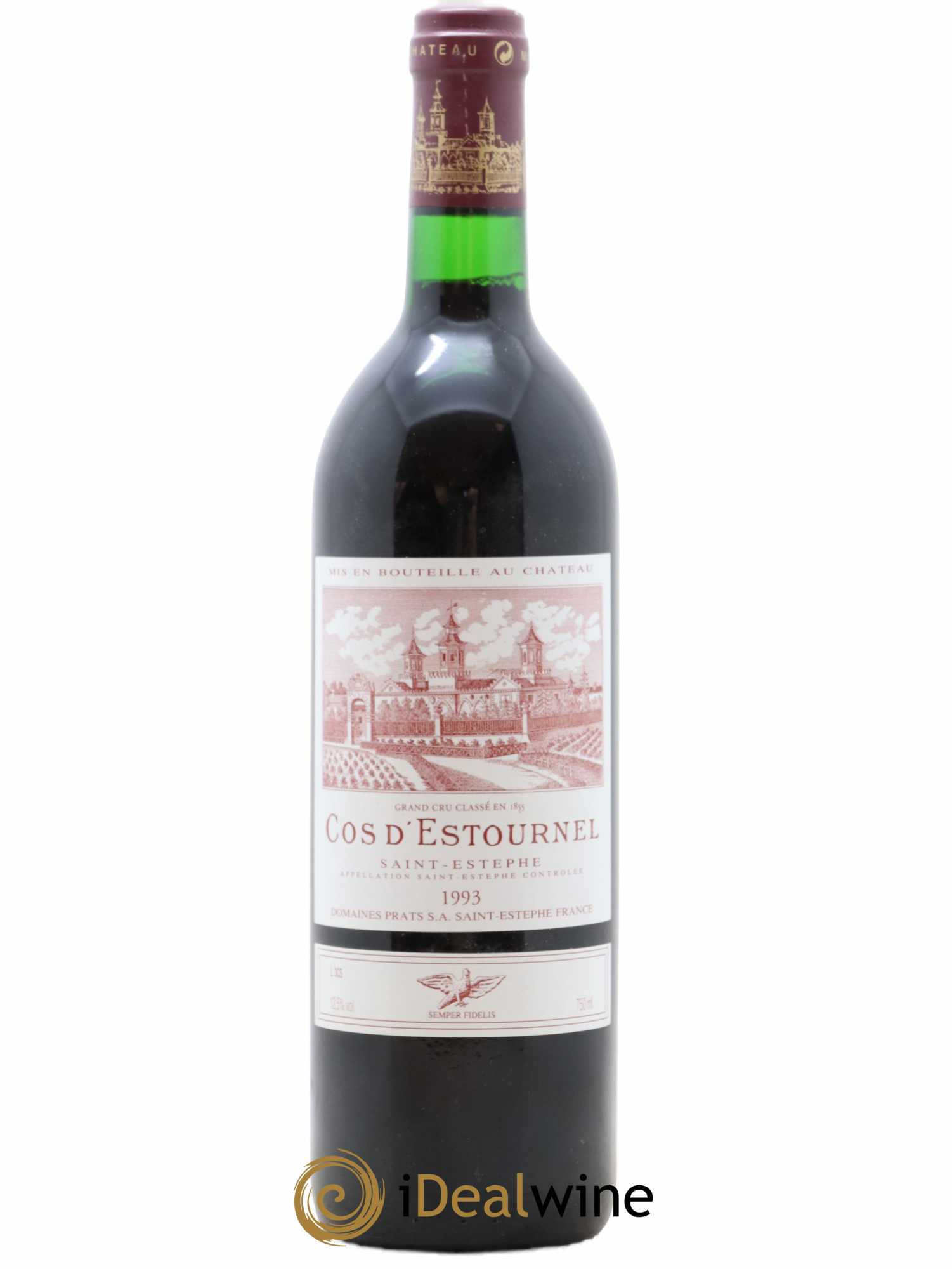 Cos d'Estournel 2ème Grand Cru Classé 1993 - Lot de 1 bouteille - 0