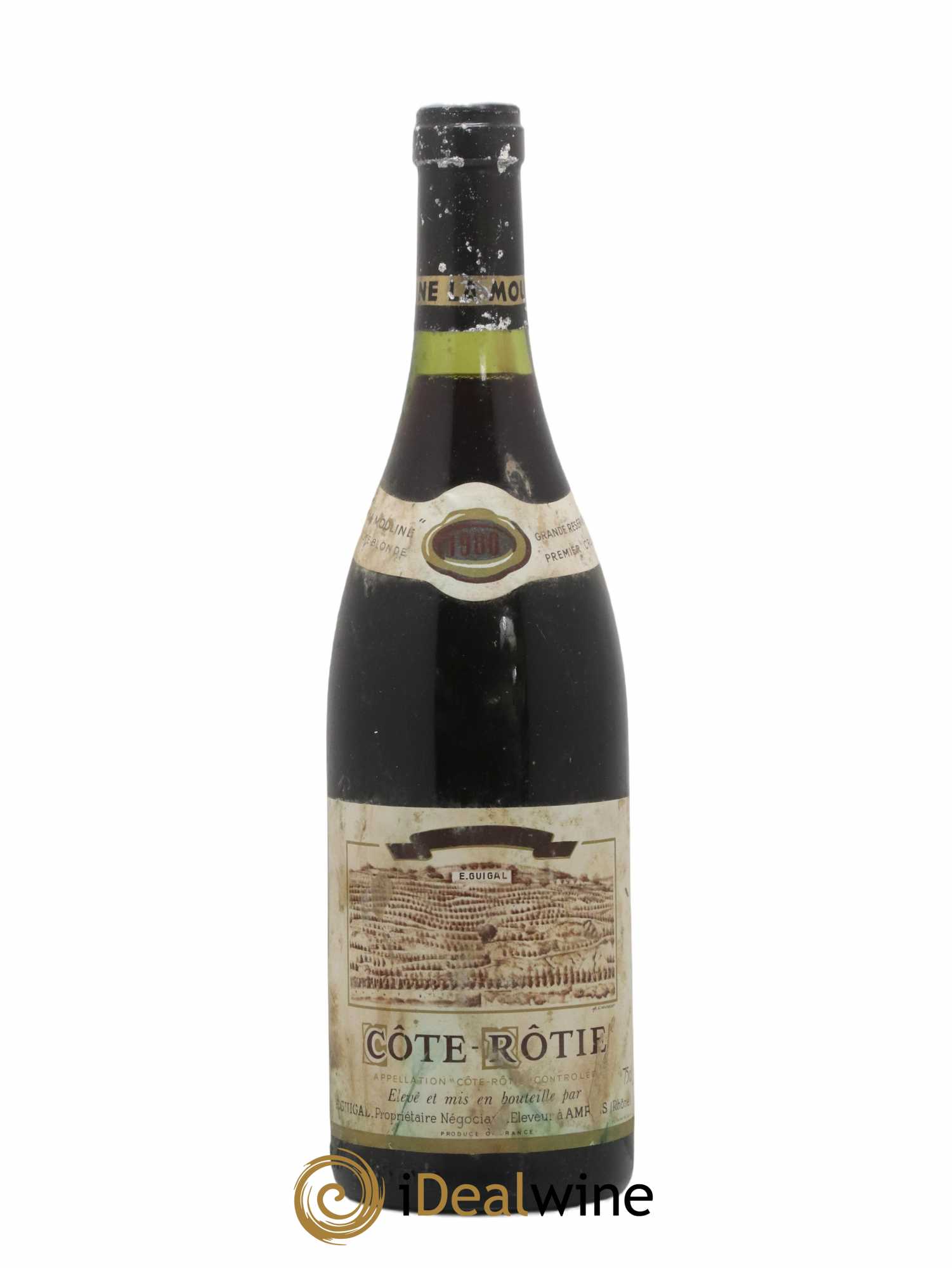 Côte-Rôtie La Mouline Guigal 1980 - Lot de 1 bouteille - 0