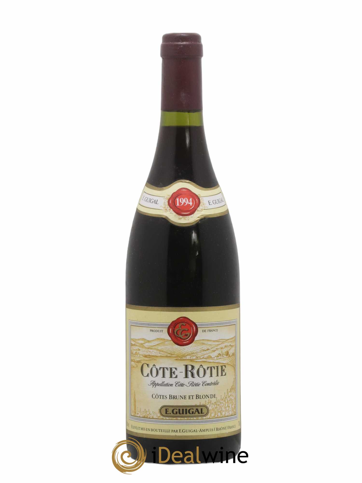 Côte-Rôtie Côtes Brune et Blonde Guigal 1994 - Lot de 1 bouteille - 0