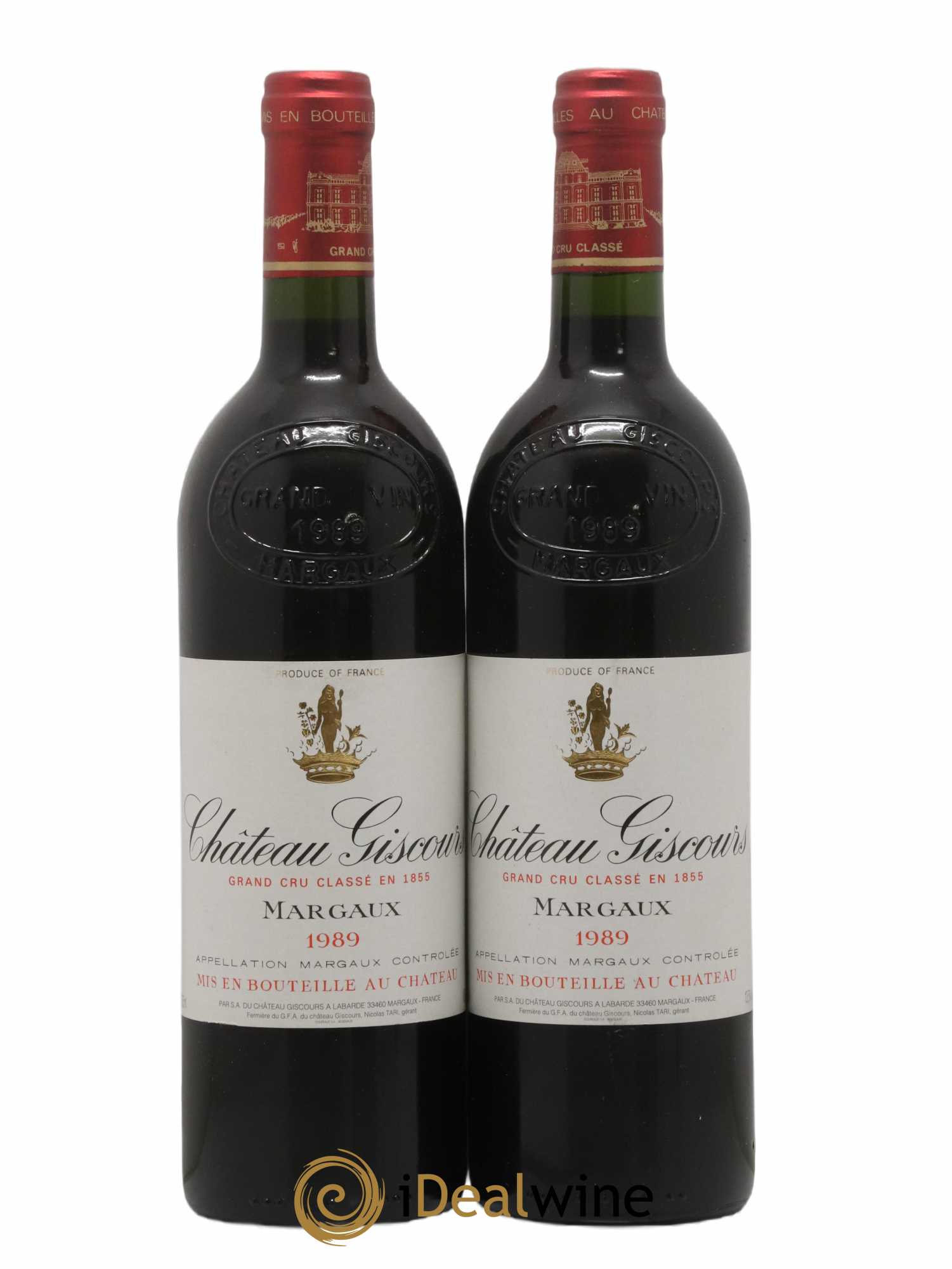 Château Giscours 3ème Grand Cru Classé 1989 - Lot de 2 bouteilles - 0