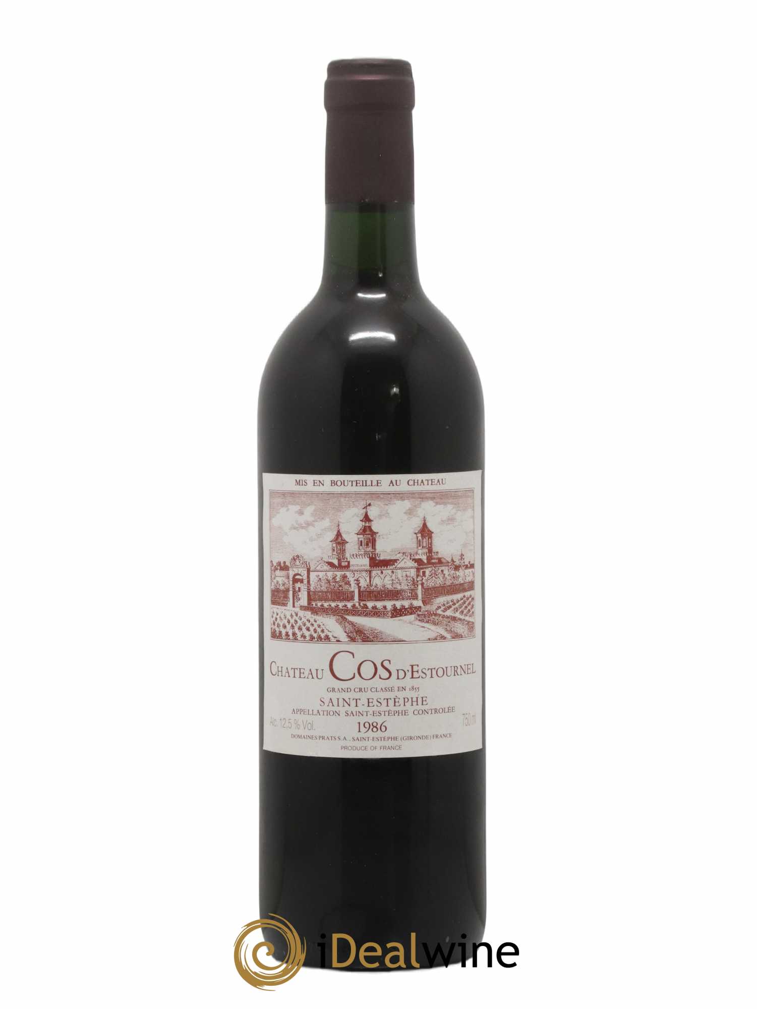 Cos d'Estournel 2ème Grand Cru Classé 1986 - Lot de 1 bouteille - 0