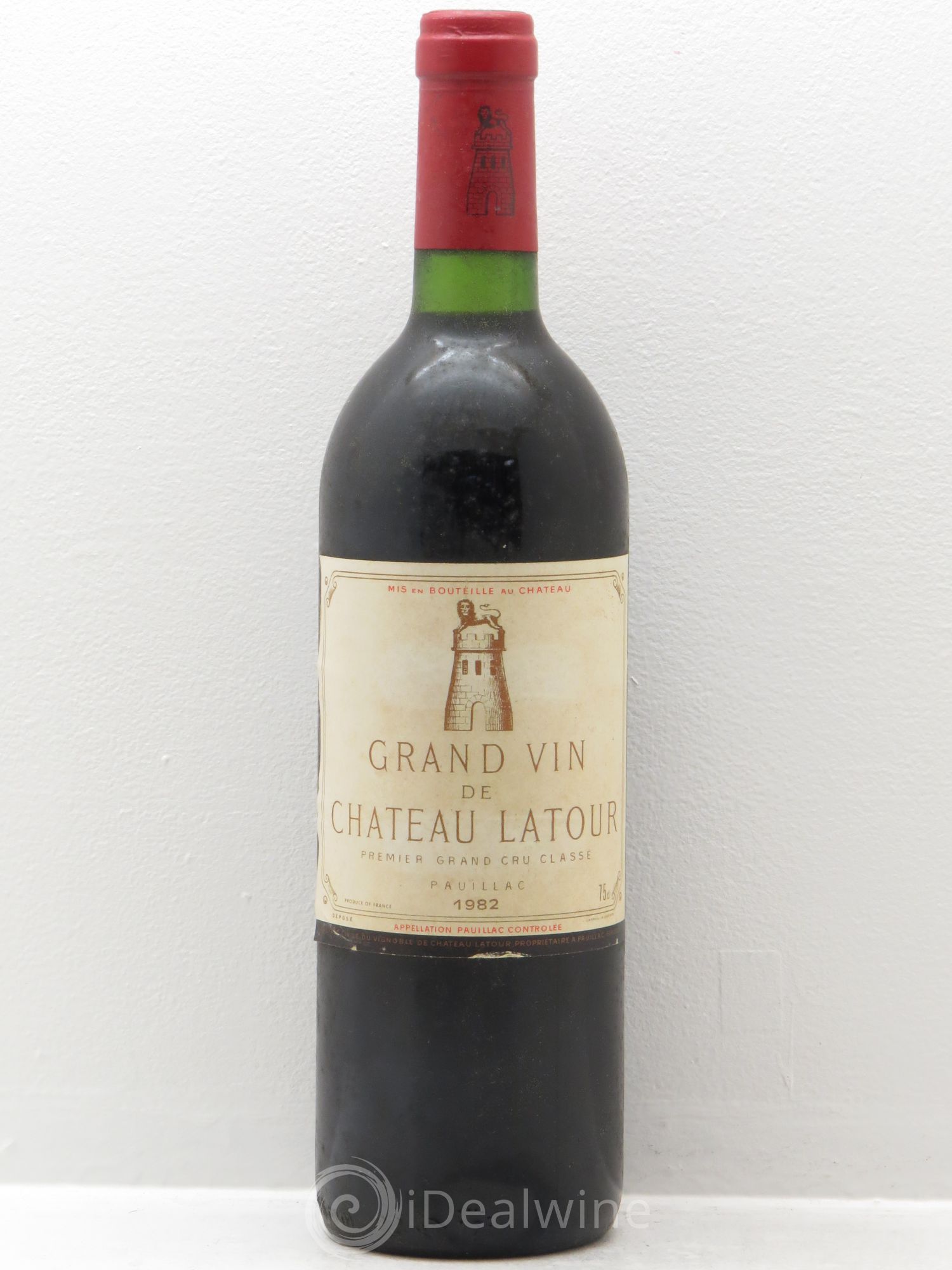 Château Latour 1er Grand Cru Classé 1982 - Lot de 1 bouteille - 0
