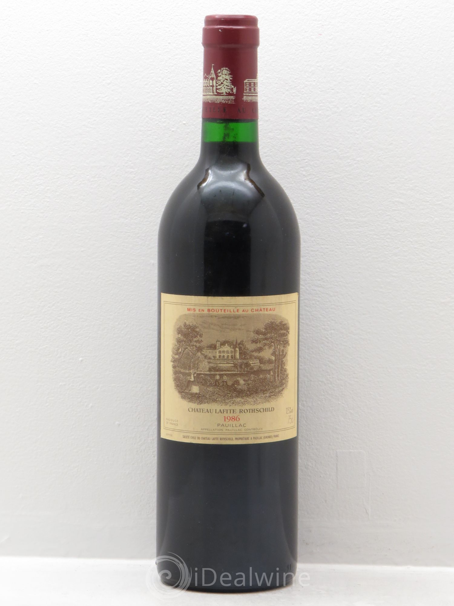 Château Lafite Rothschild 1er Grand Cru Classé 1986 - Lot de 1 bouteille - 0