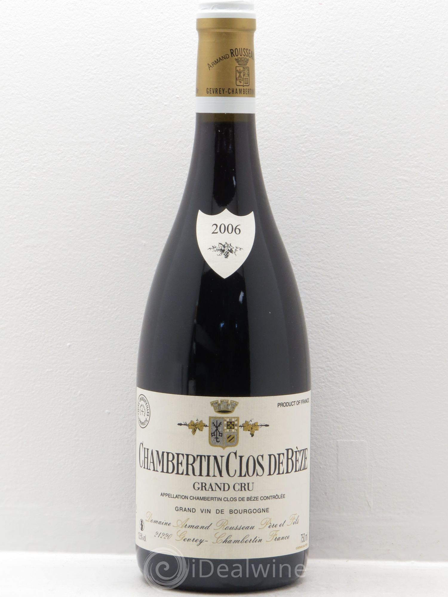 Chambertin Clos de Bèze Grand Cru Armand Rousseau (Domaine) 2006 - Lot de 1 bouteille - 0