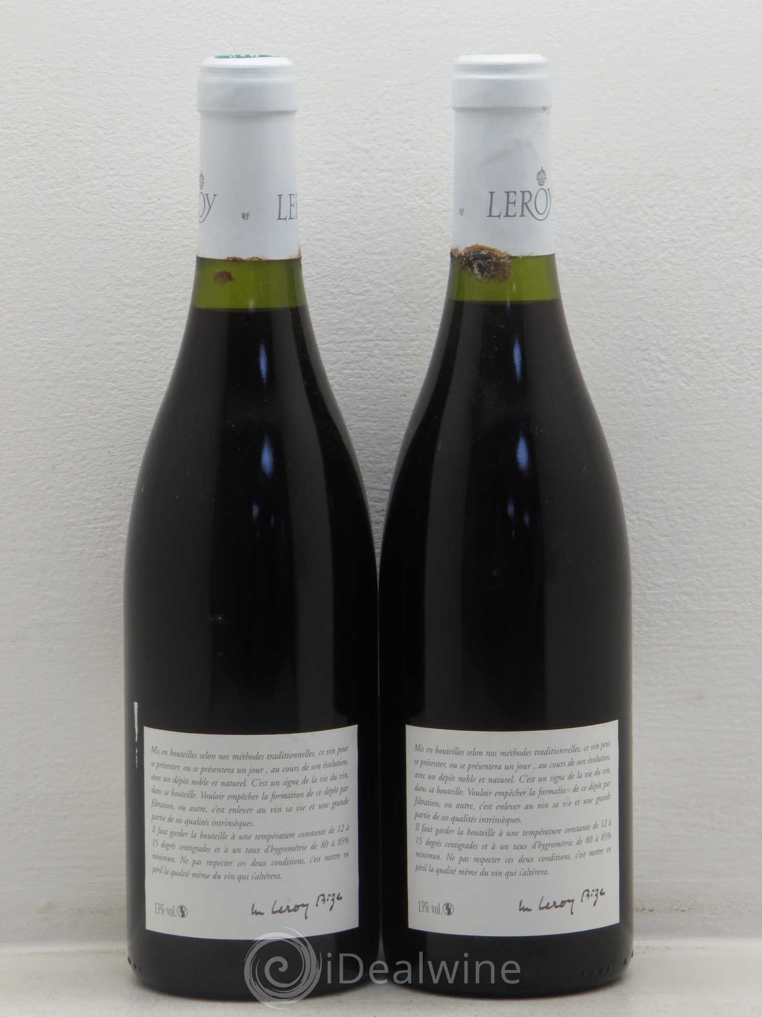 Vosne-Romanée Leroy SA 2009 - Lot de 2 bouteilles - 1