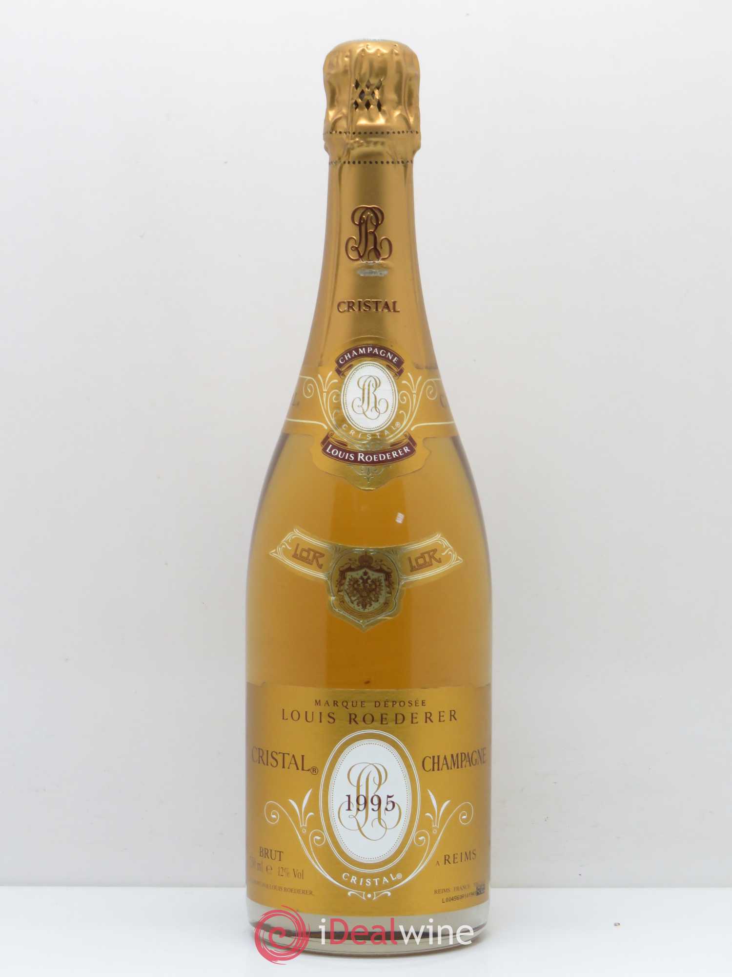 Cristal Louis Roederer 1995 - Lot de 1 bouteille - 0